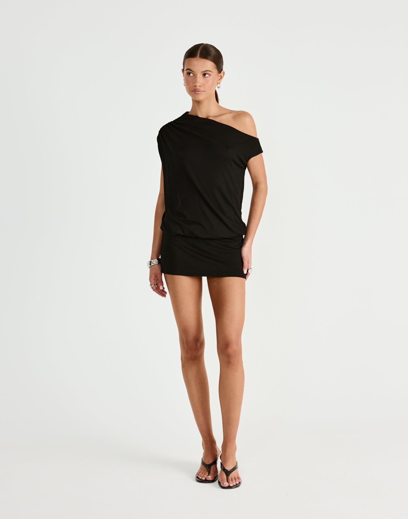  - Women's Dress - Charcoal Clothing