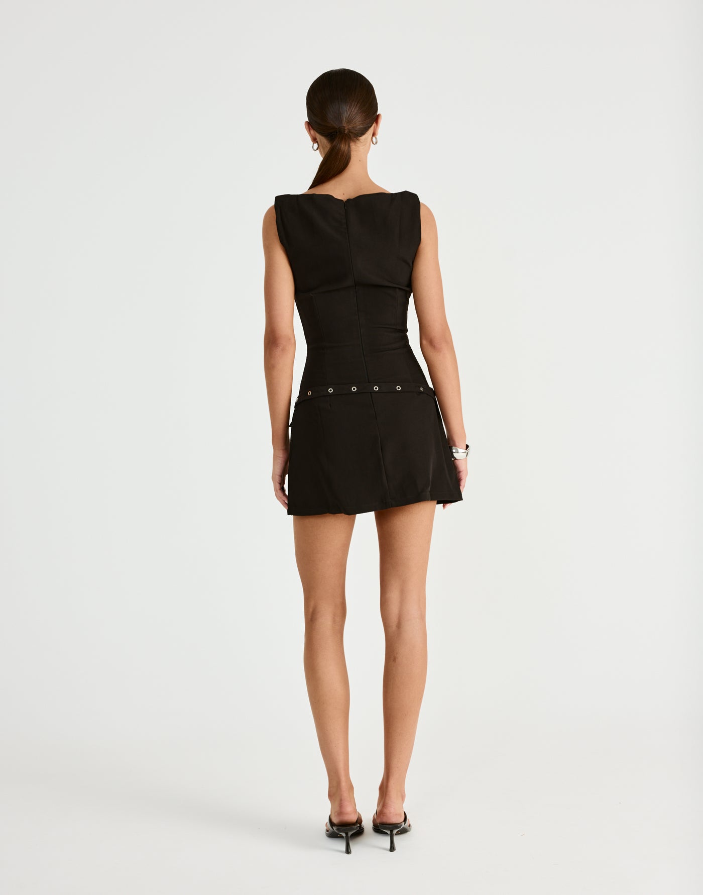  - Women's Dress - Charcoal Clothing