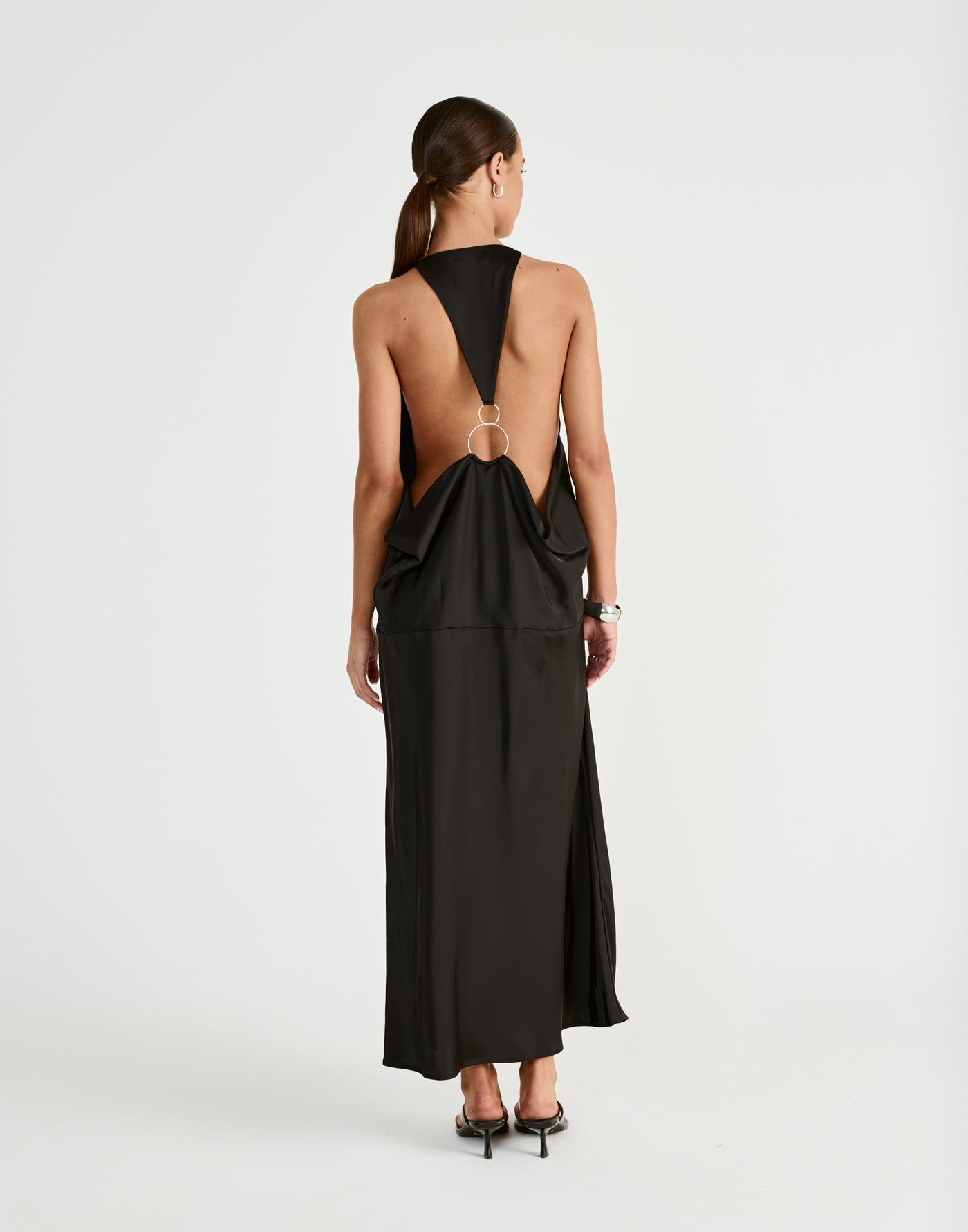  - Women's Dress - Charcoal Clothing