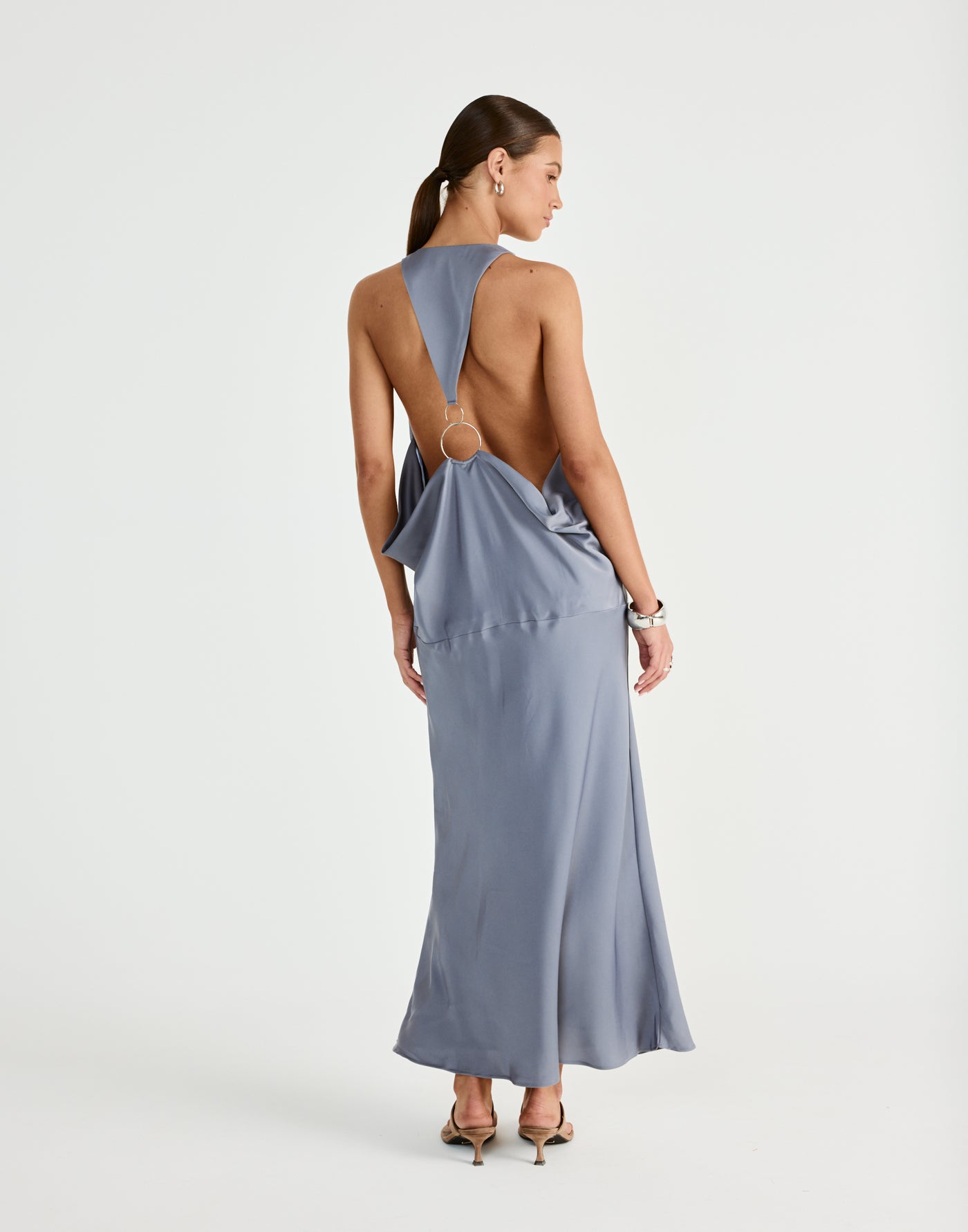  - Women's Dress - Charcoal Clothing