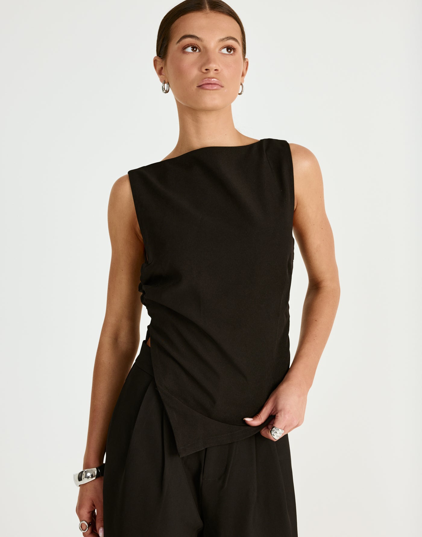  - Women's Top - Charcoal Clothing