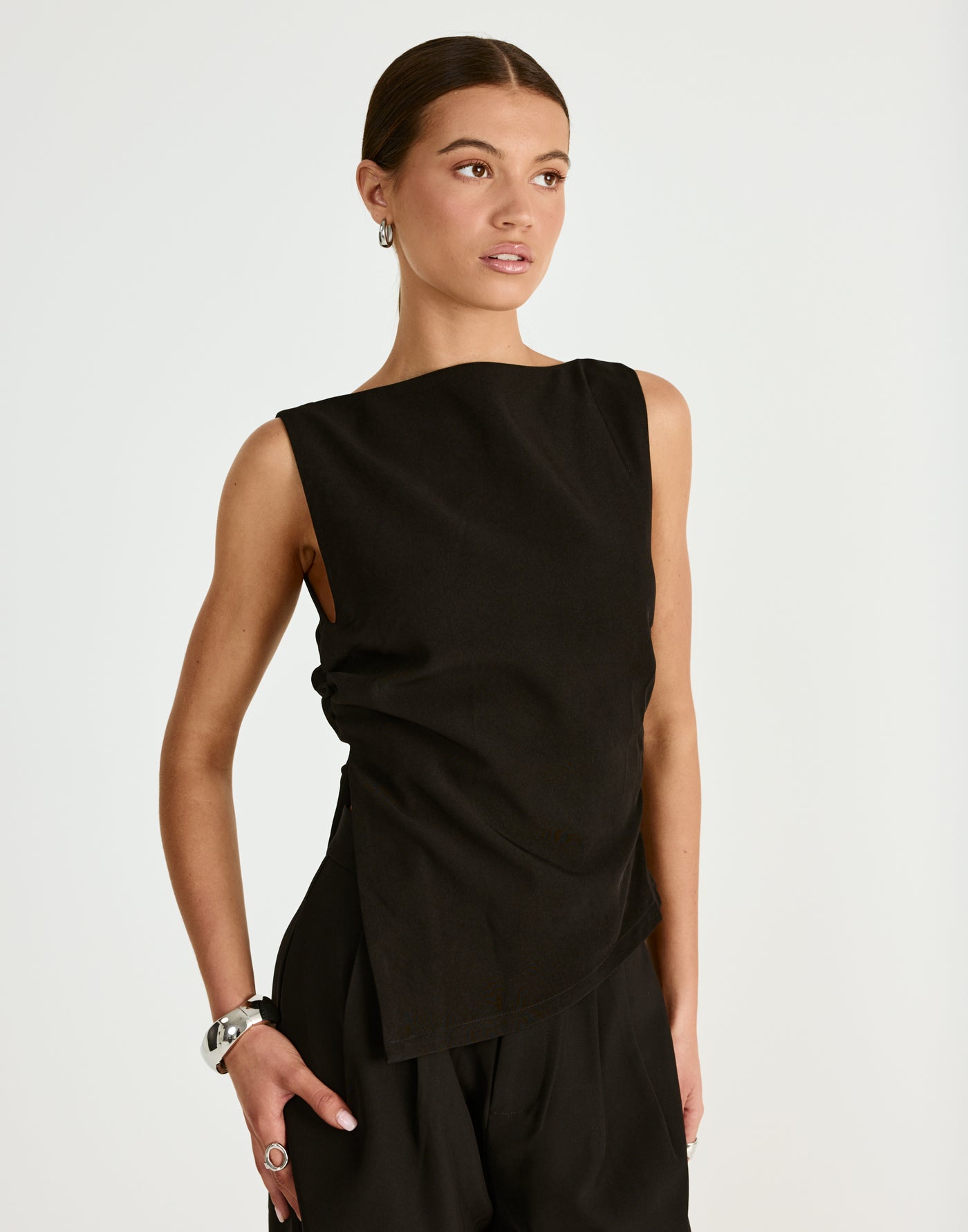  - Women's Top - Charcoal Clothing