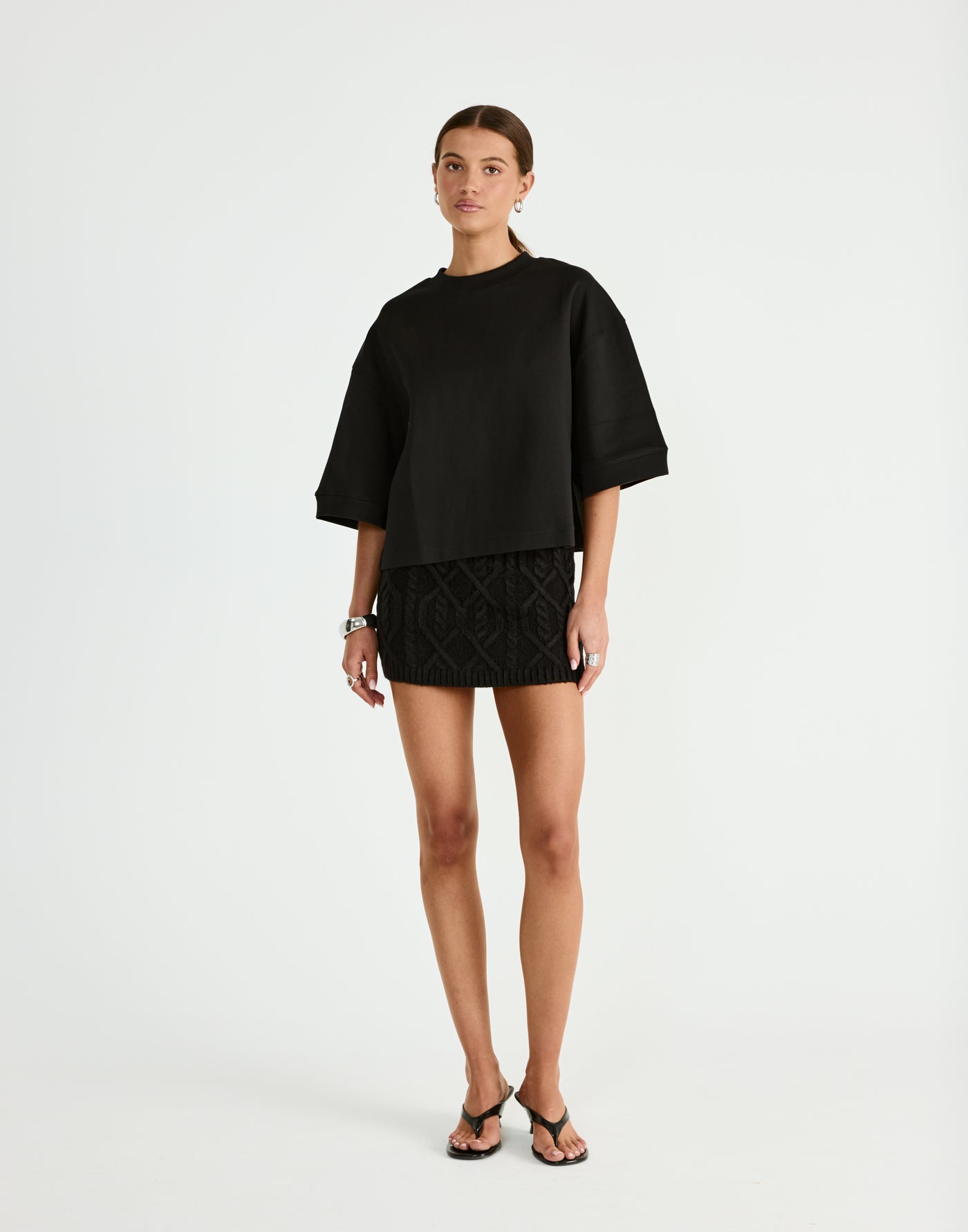  - Women's Skirt - Charcoal Clothing