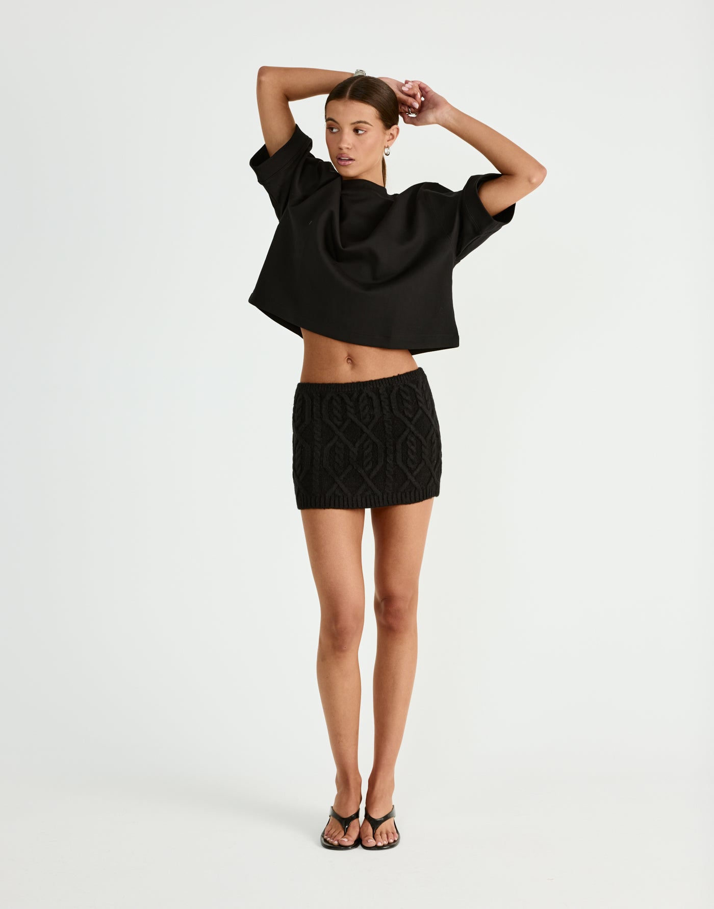  - Women's Skirt - Charcoal Clothing