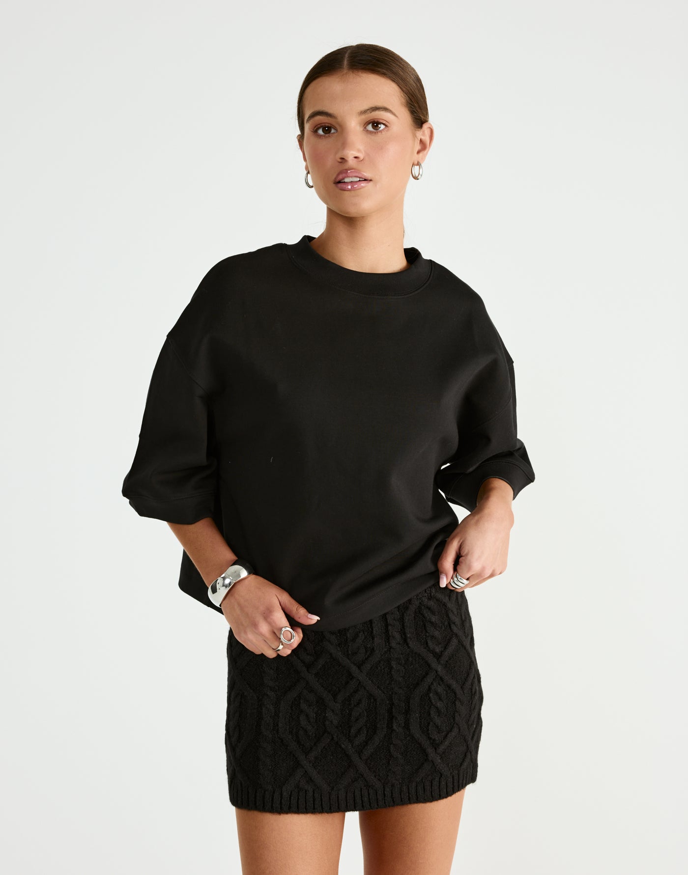  - Women's Skirt - Charcoal Clothing