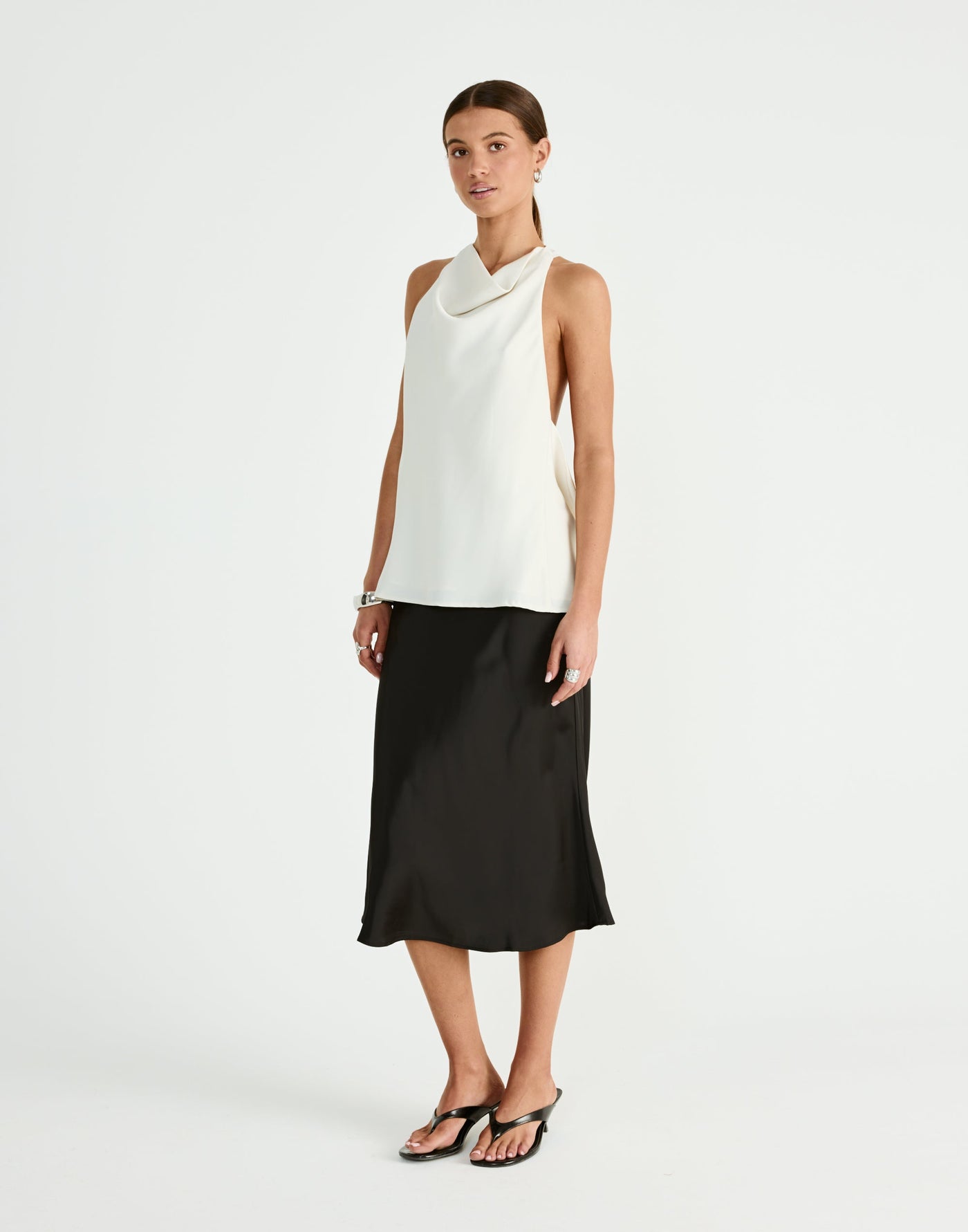  - Women's Skirt - Charcoal Clothing
