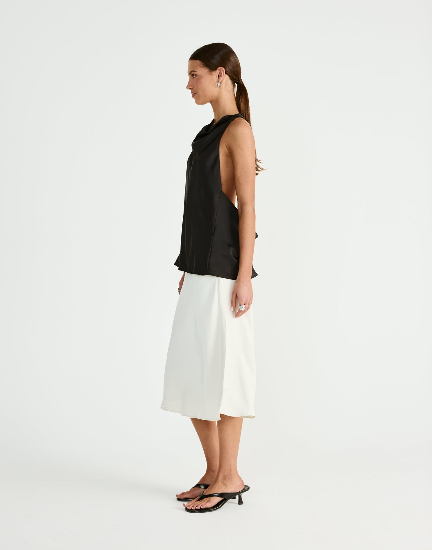  - Women's Skirt - Charcoal Clothing