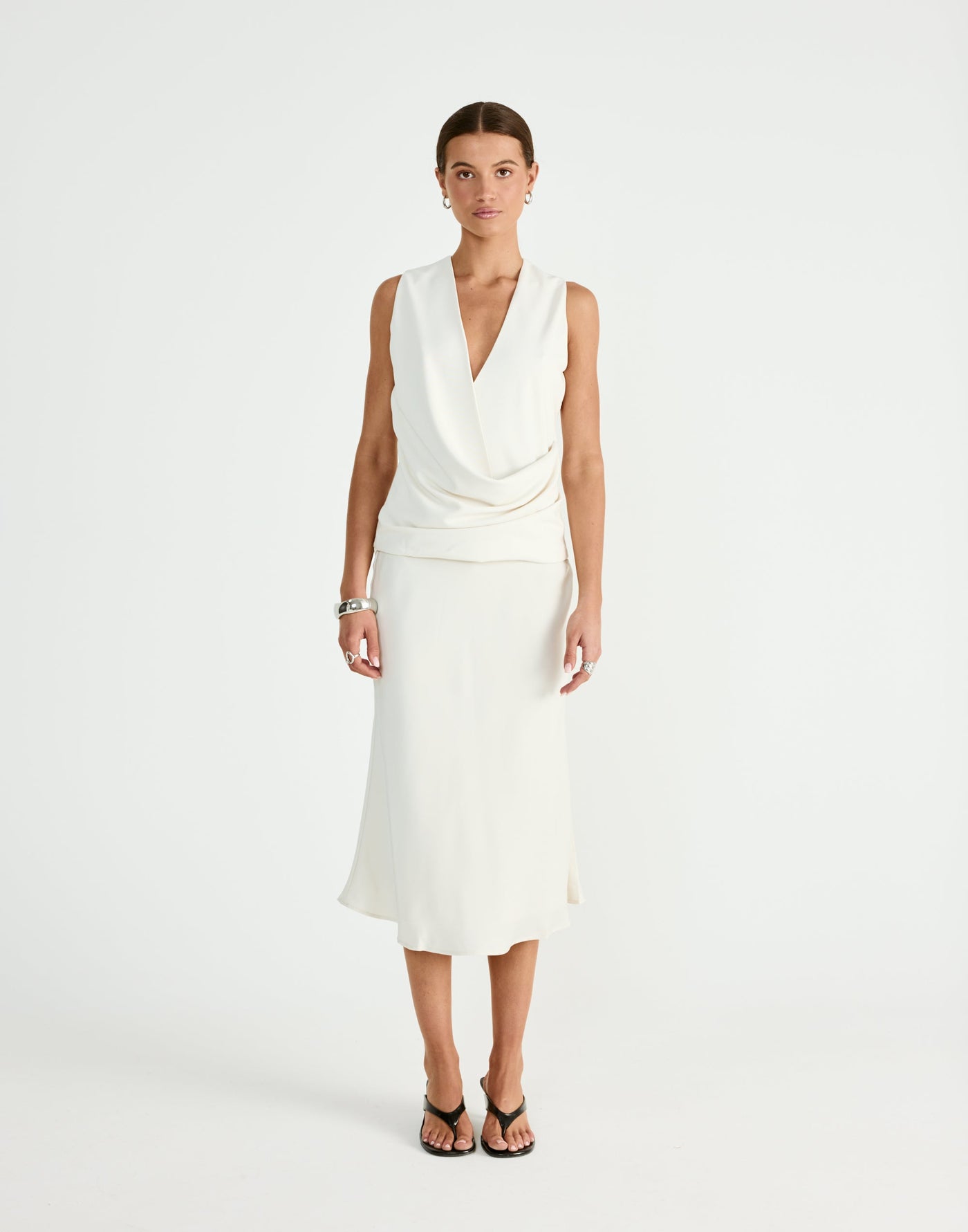  - Women's Skirt - Charcoal Clothing