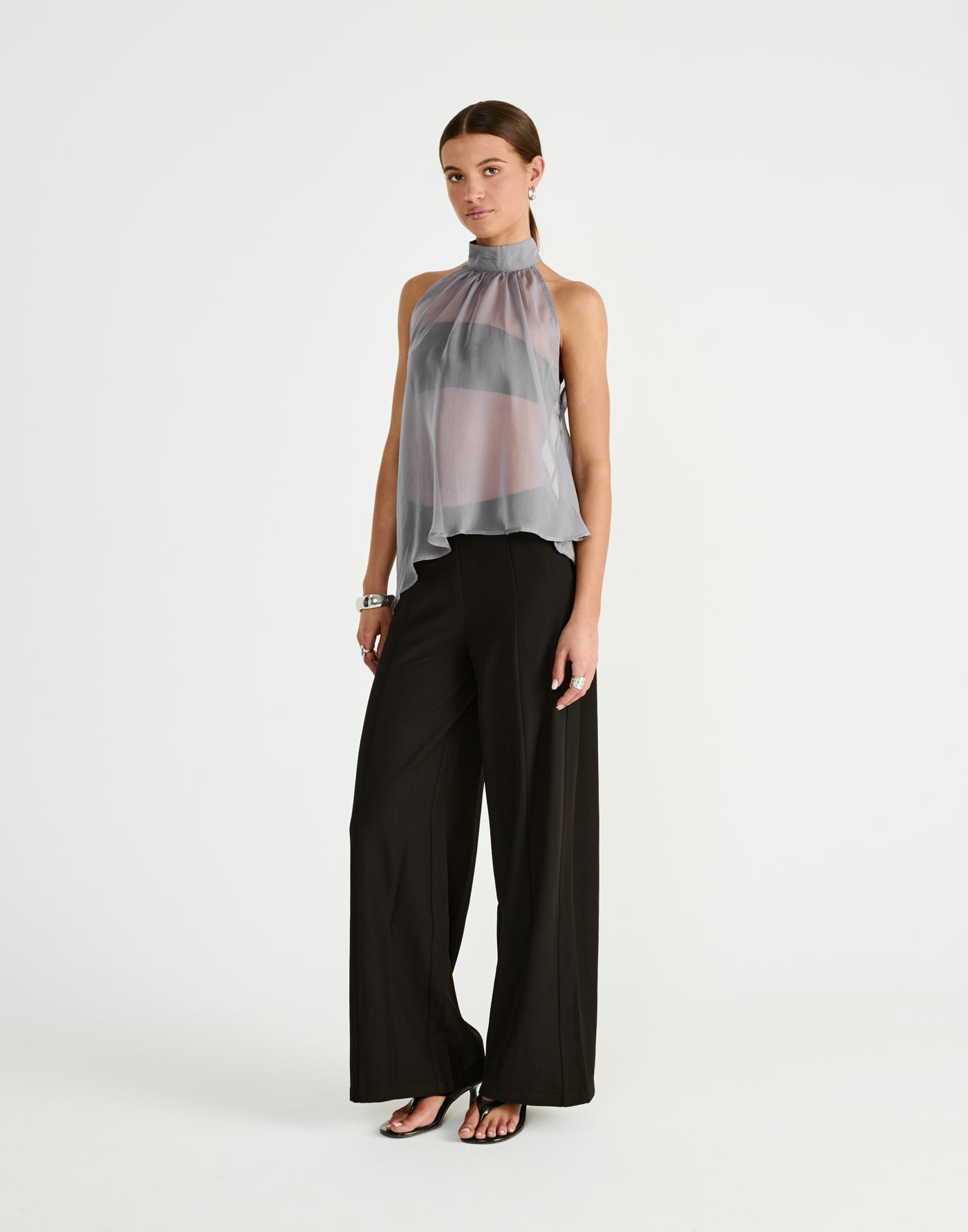  - Women's Top - Charcoal Clothing