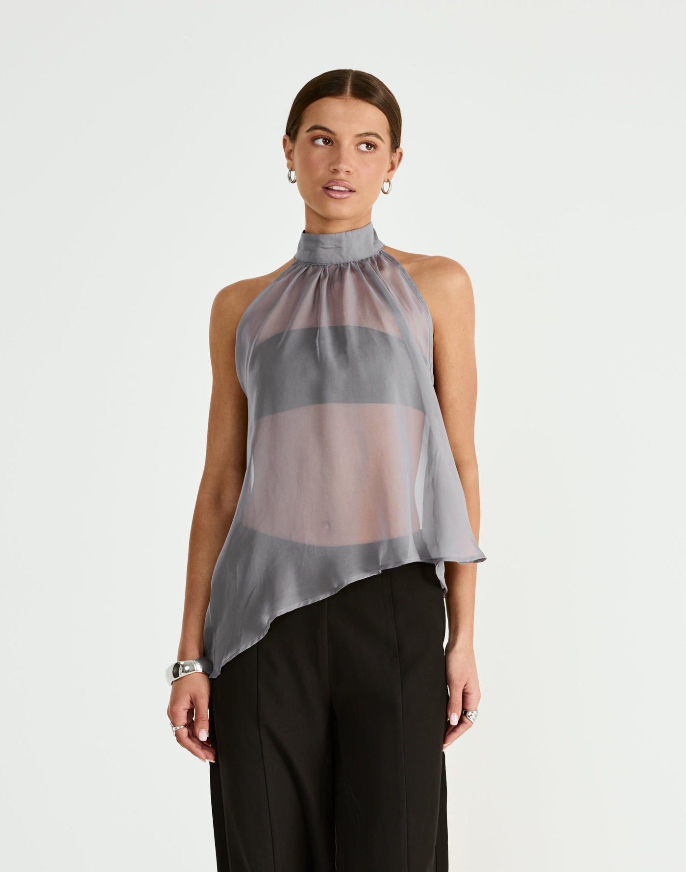  - Women's Top - Charcoal Clothing