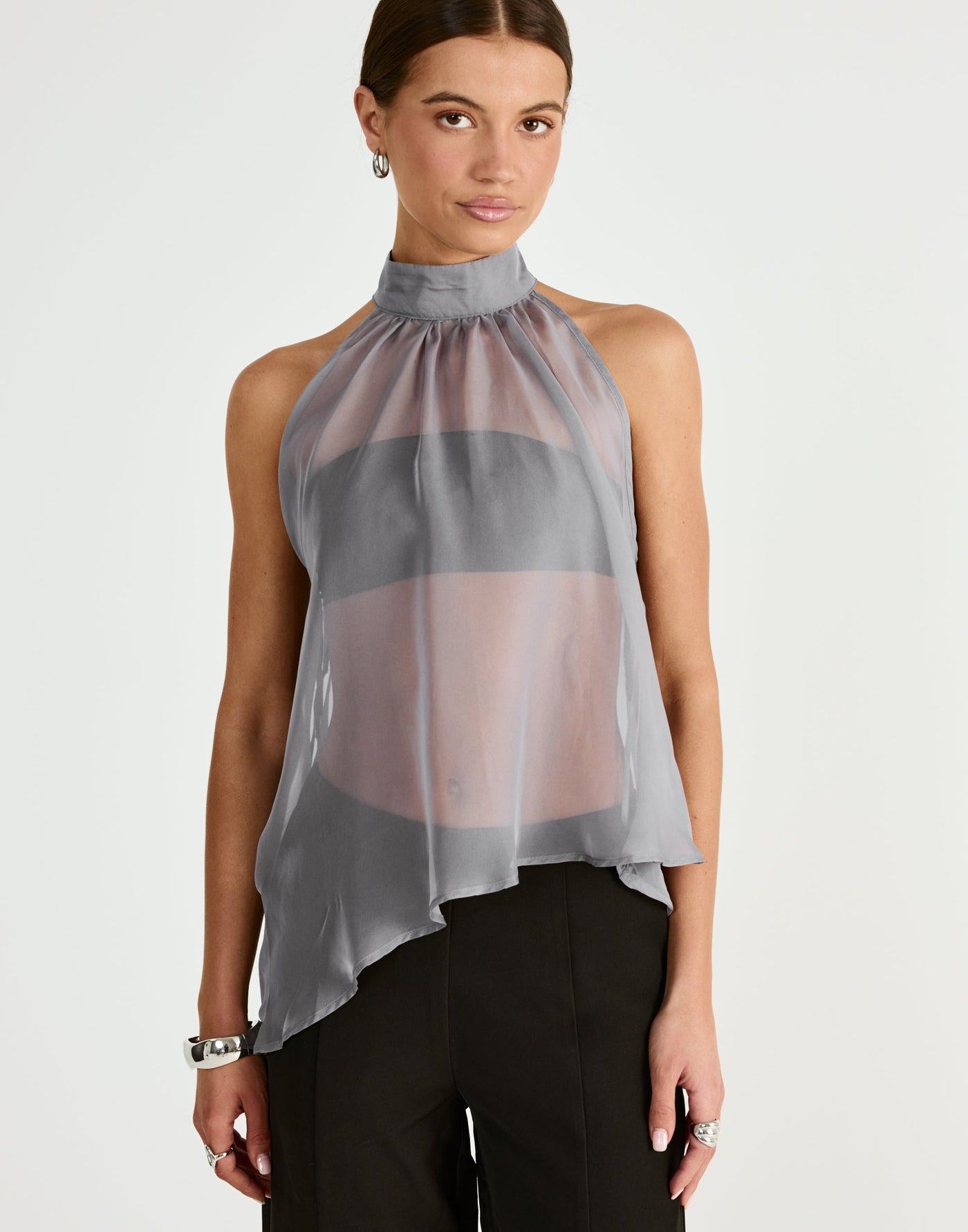  - Women's Top - Charcoal Clothing