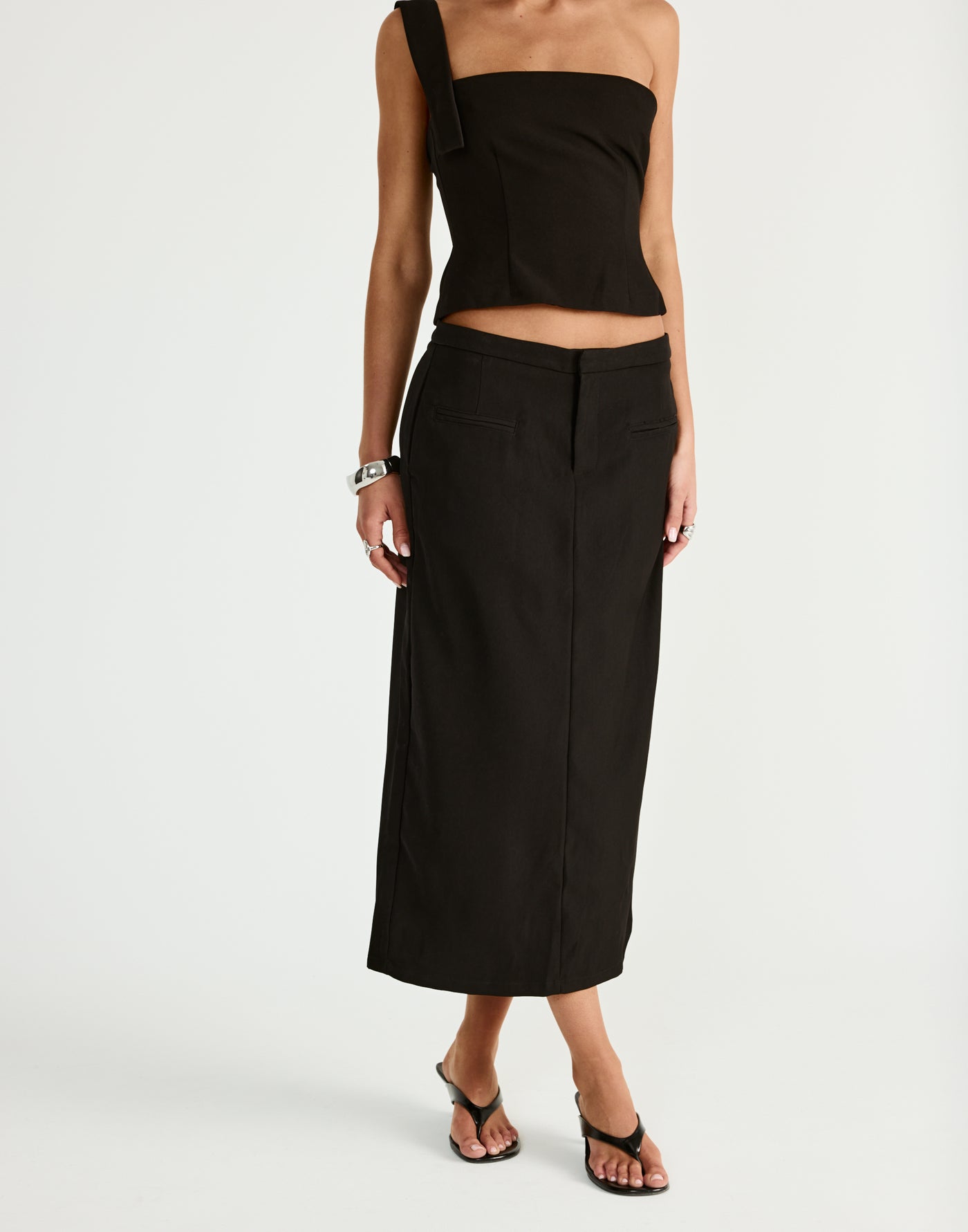  - Women's Skirt - Charcoal Clothing