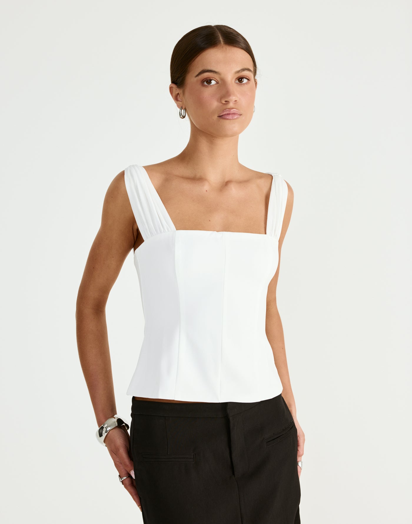  - Women's Top - Charcoal Clothing