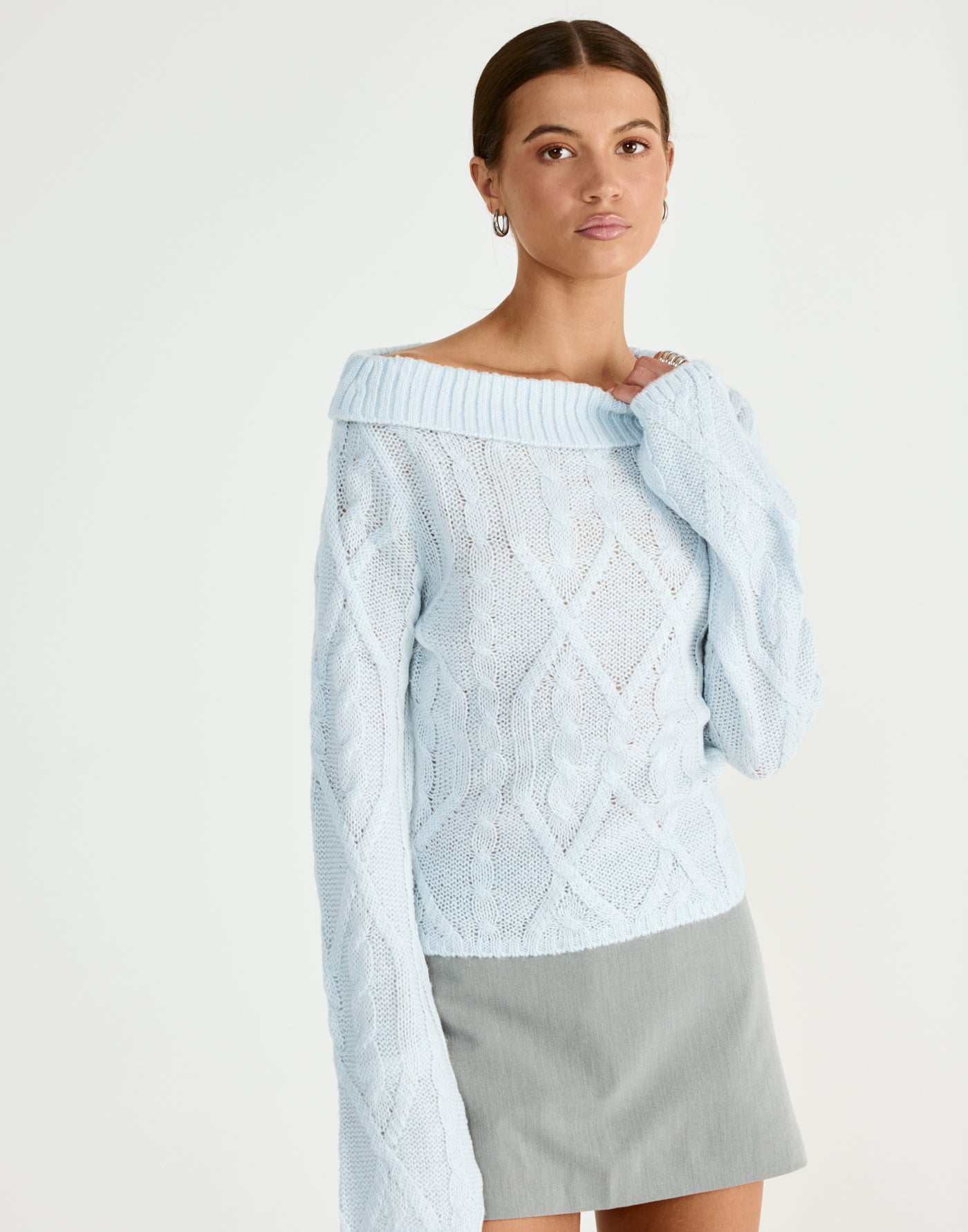  - Women's Top - Charcoal Clothing