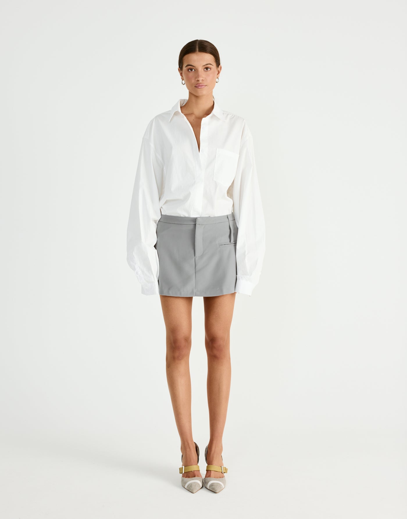  - Women's Skirt - Charcoal Clothing