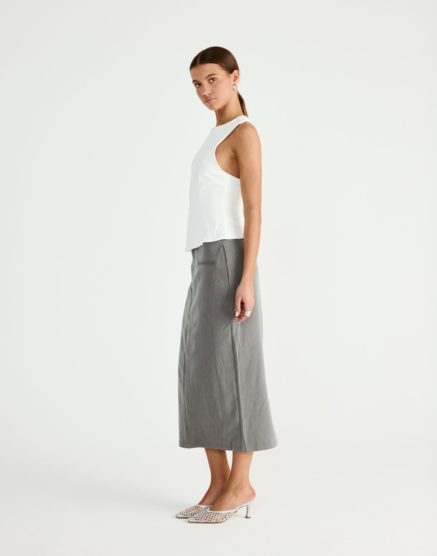  - Women's Top - Charcoal Clothing