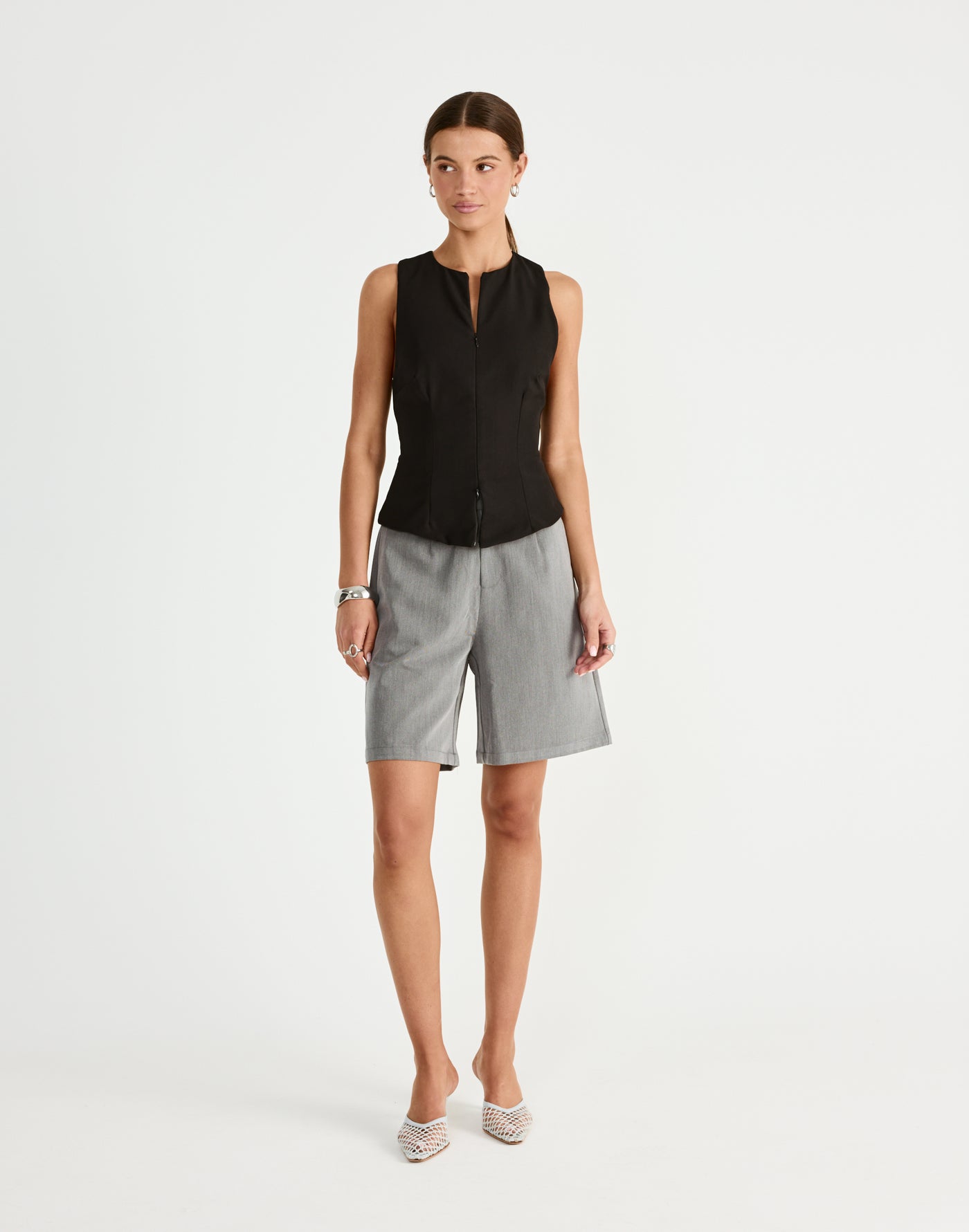  - Women's Top - Charcoal Clothing