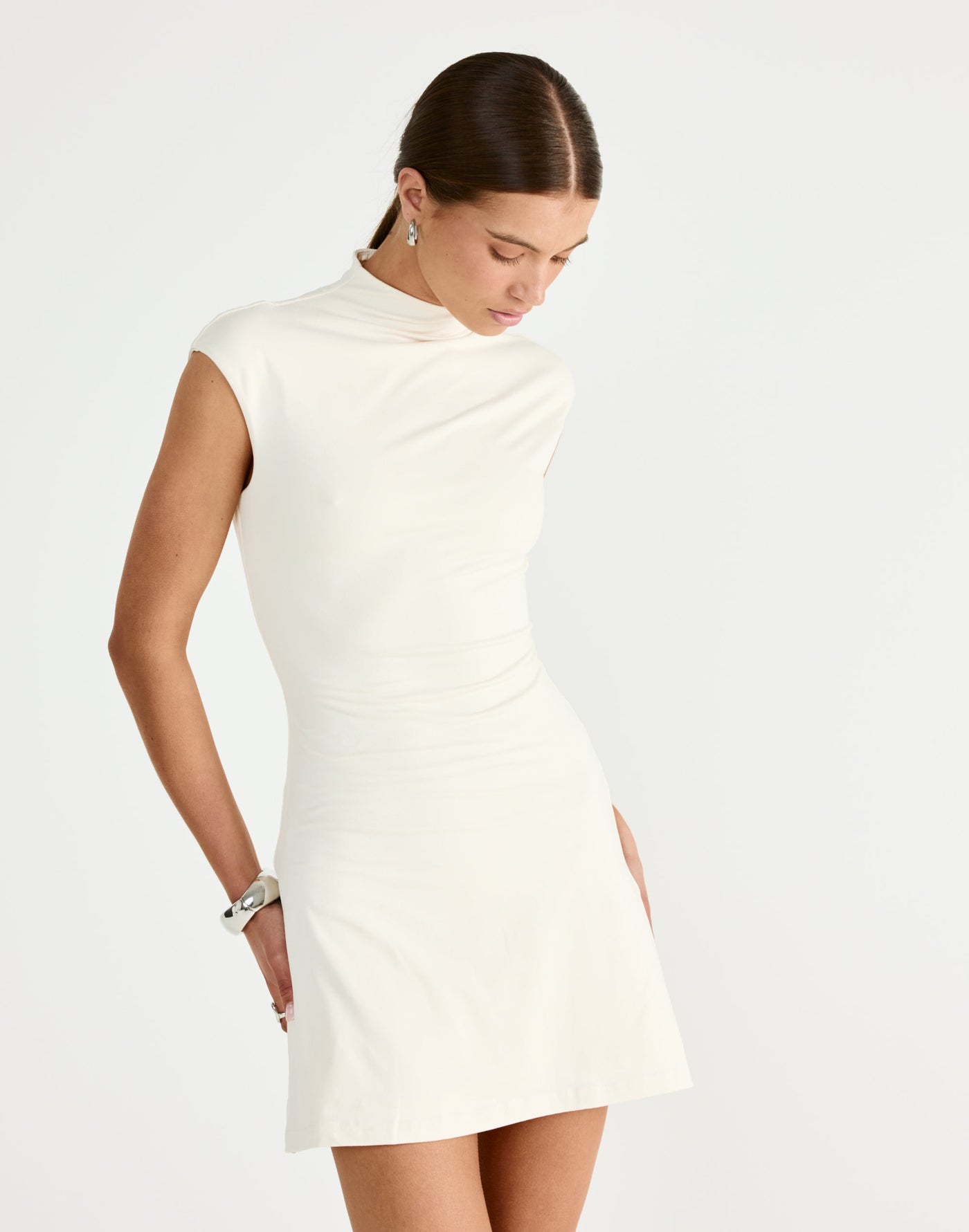  - Women's Dress - Charcoal Clothing