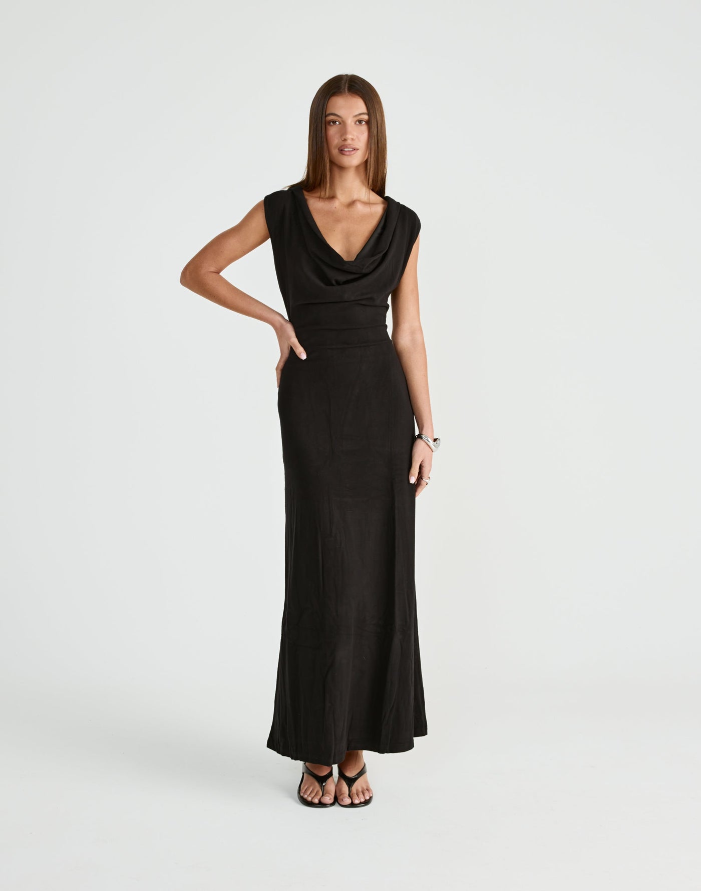 Arena Maxi Dress (Black) | CHARCOAL Exclusive - - Women's Dress - Charcoal Clothing