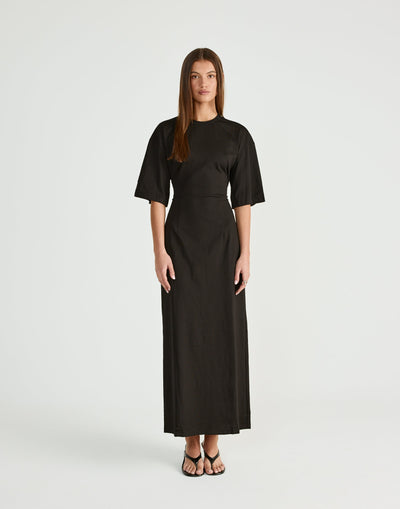 Echoes Maxi Dress (Black) | CHARCOAL Exclusive - - Women's Dress - Charcoal Clothing