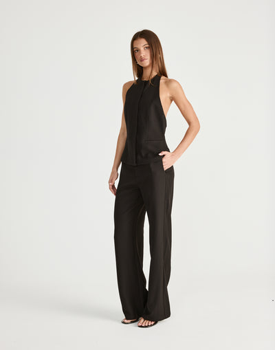 Korbin Pants (Black) | CHARCOAL Exclusive - - Women's Pants - Charcoal Clothing