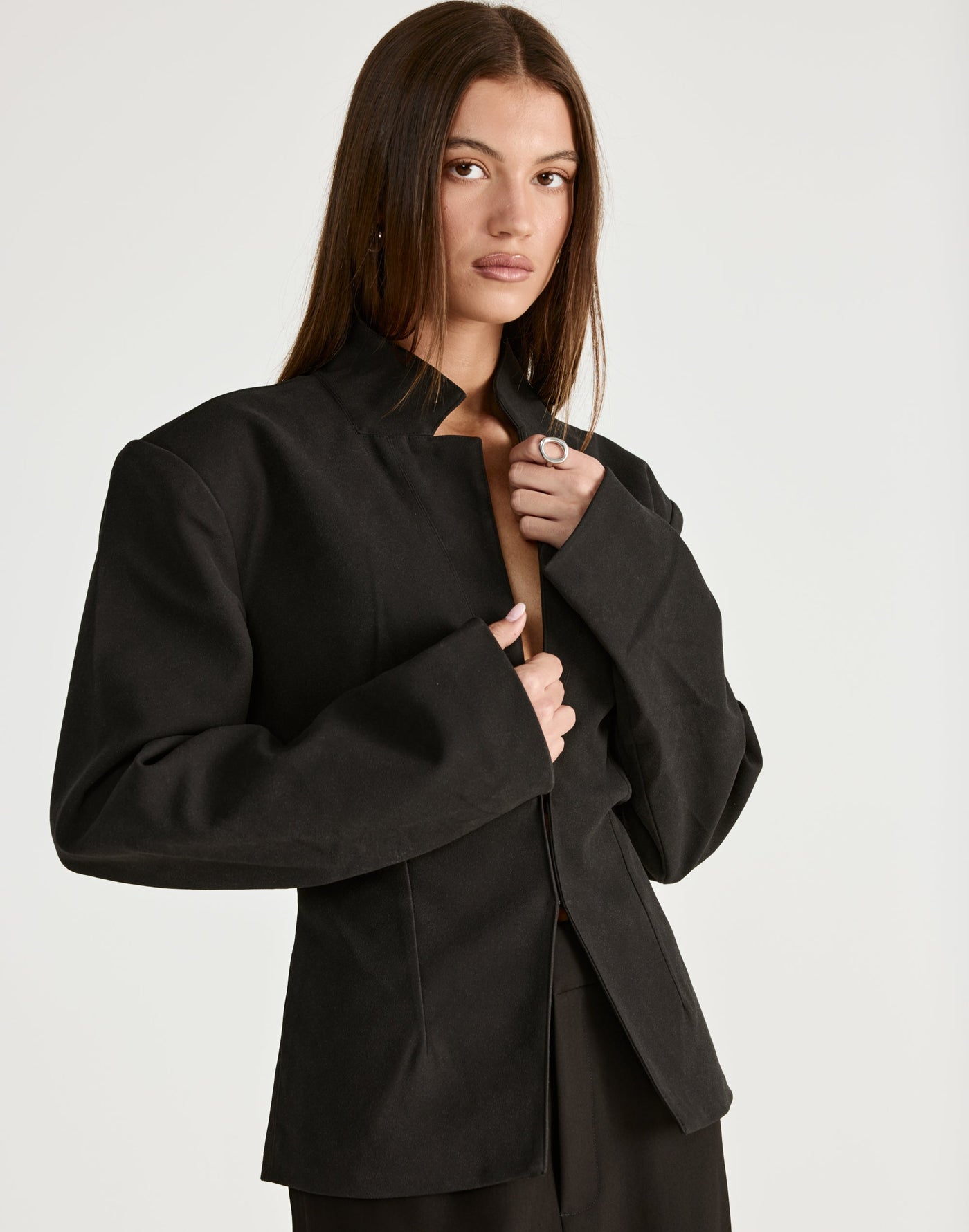  - Women's Outerwear - Charcoal Clothing