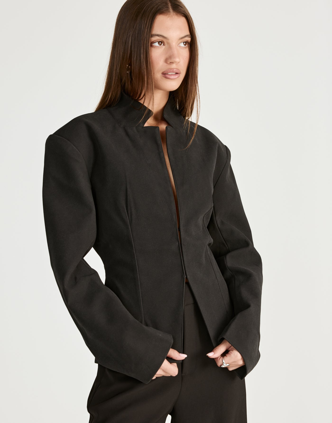  - Women's Outerwear - Charcoal Clothing
