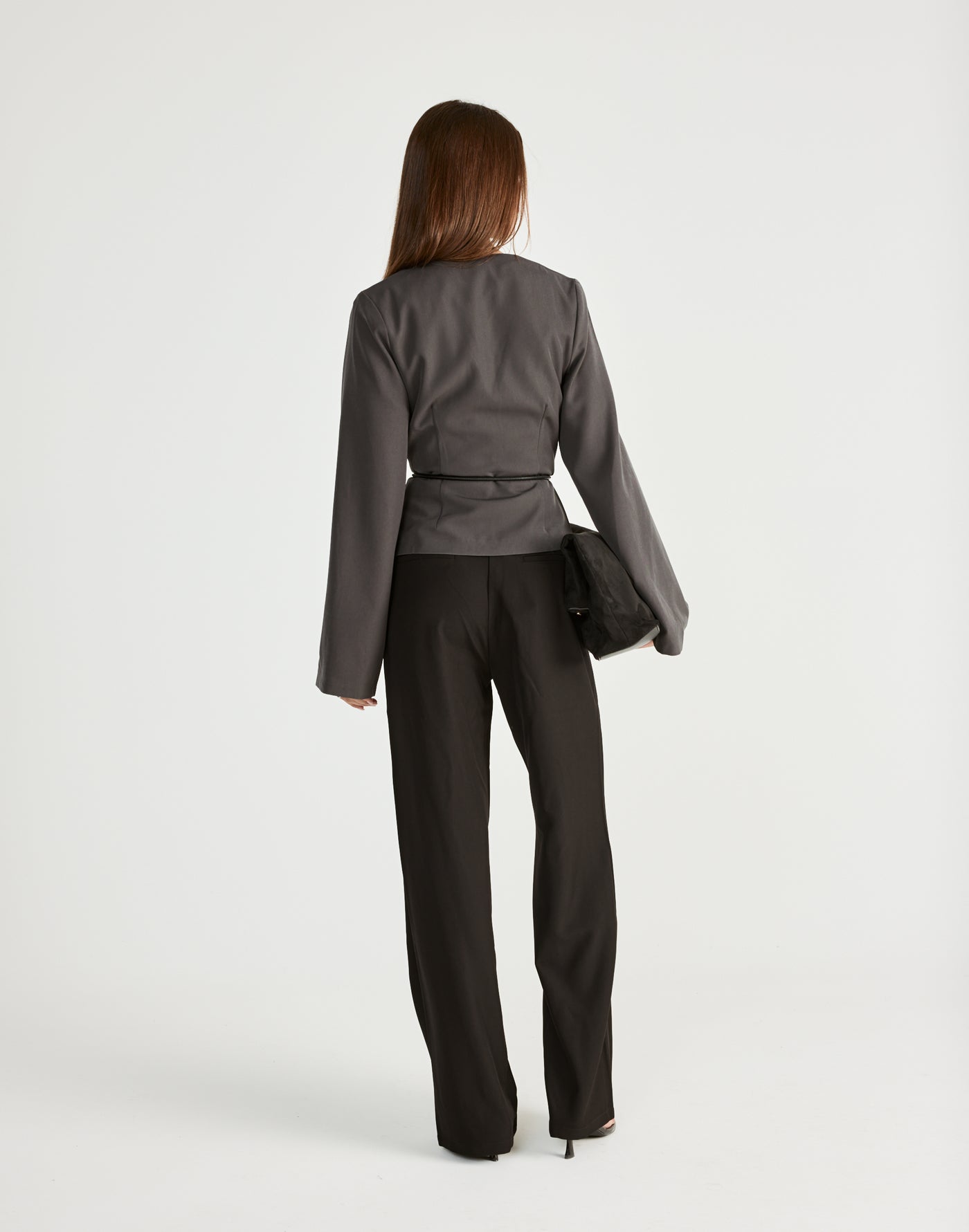 Norinne Long Sleeve Top (Slate) | CHARCOAL Exclusive - - Women's Top - Charcoal Clothing