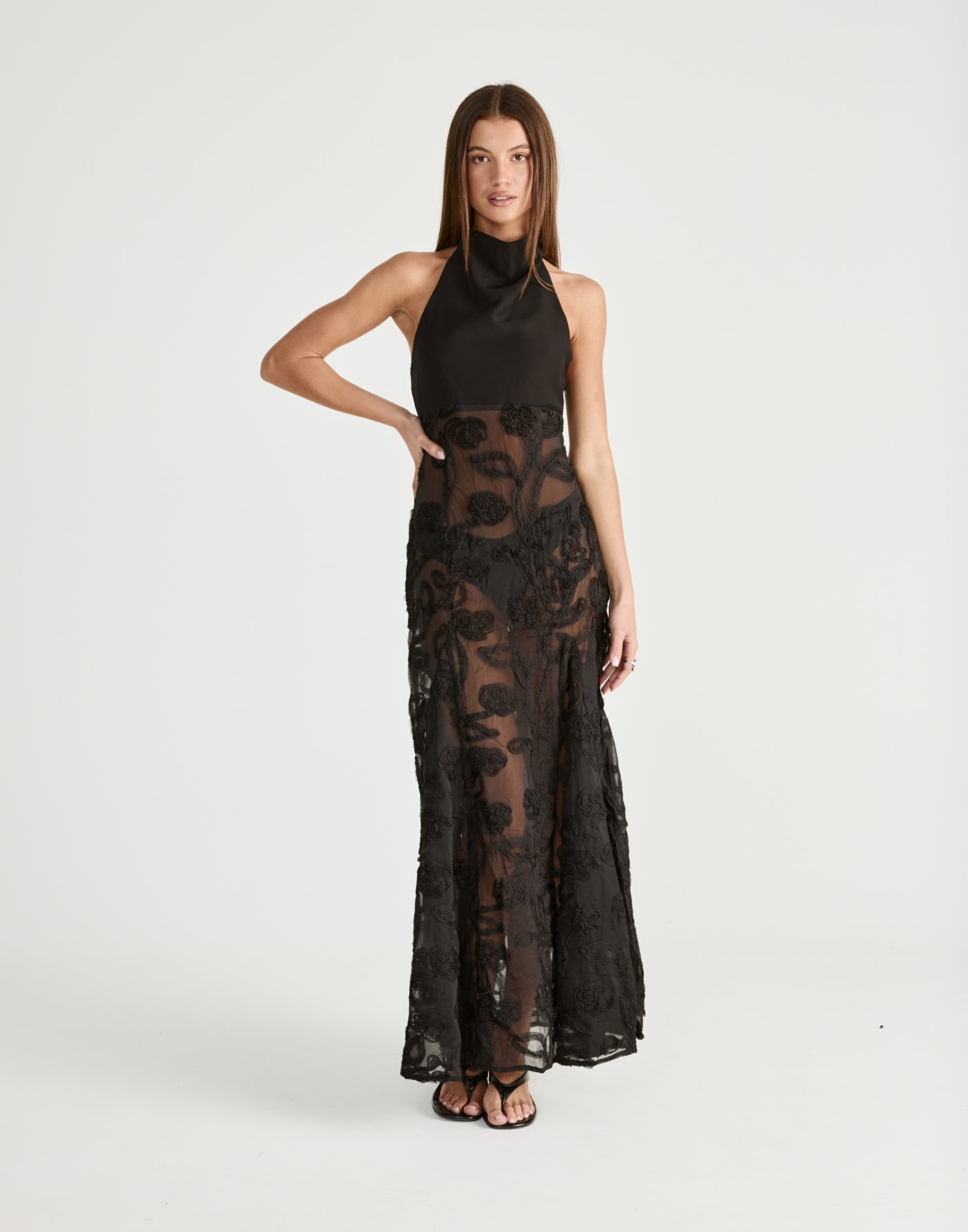 Serendipity Maxi Dress (Black) | CHARCOAL Exclusive - - Women's Top - Charcoal Clothing