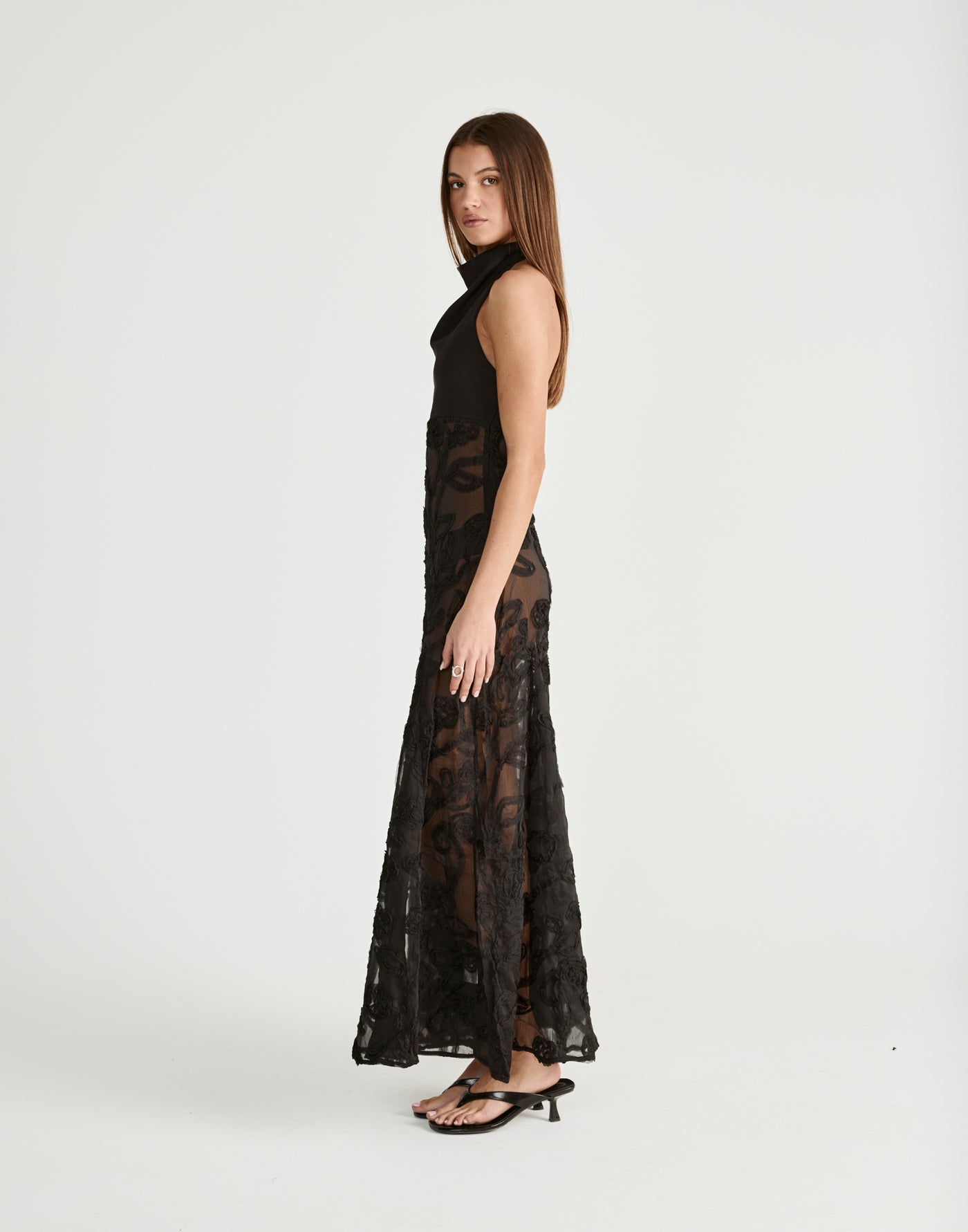 Serendipity Maxi Dress (Black) | CHARCOAL Exclusive - - Women's Top - Charcoal Clothing