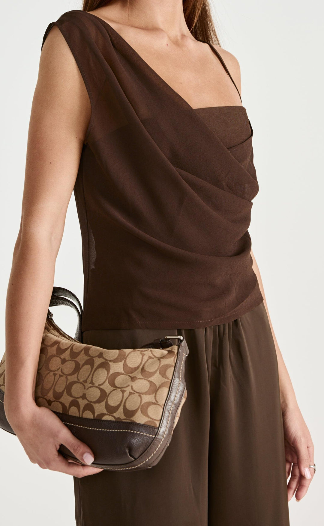 Davina Top (Chocolate) – CHARCOAL USA