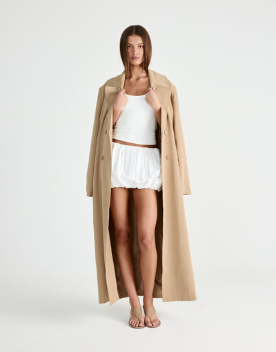 Carousel Micro Skirt (Off White) | CHARCOAL Exclusive - - Women's Skirt - Charcoal Clothing