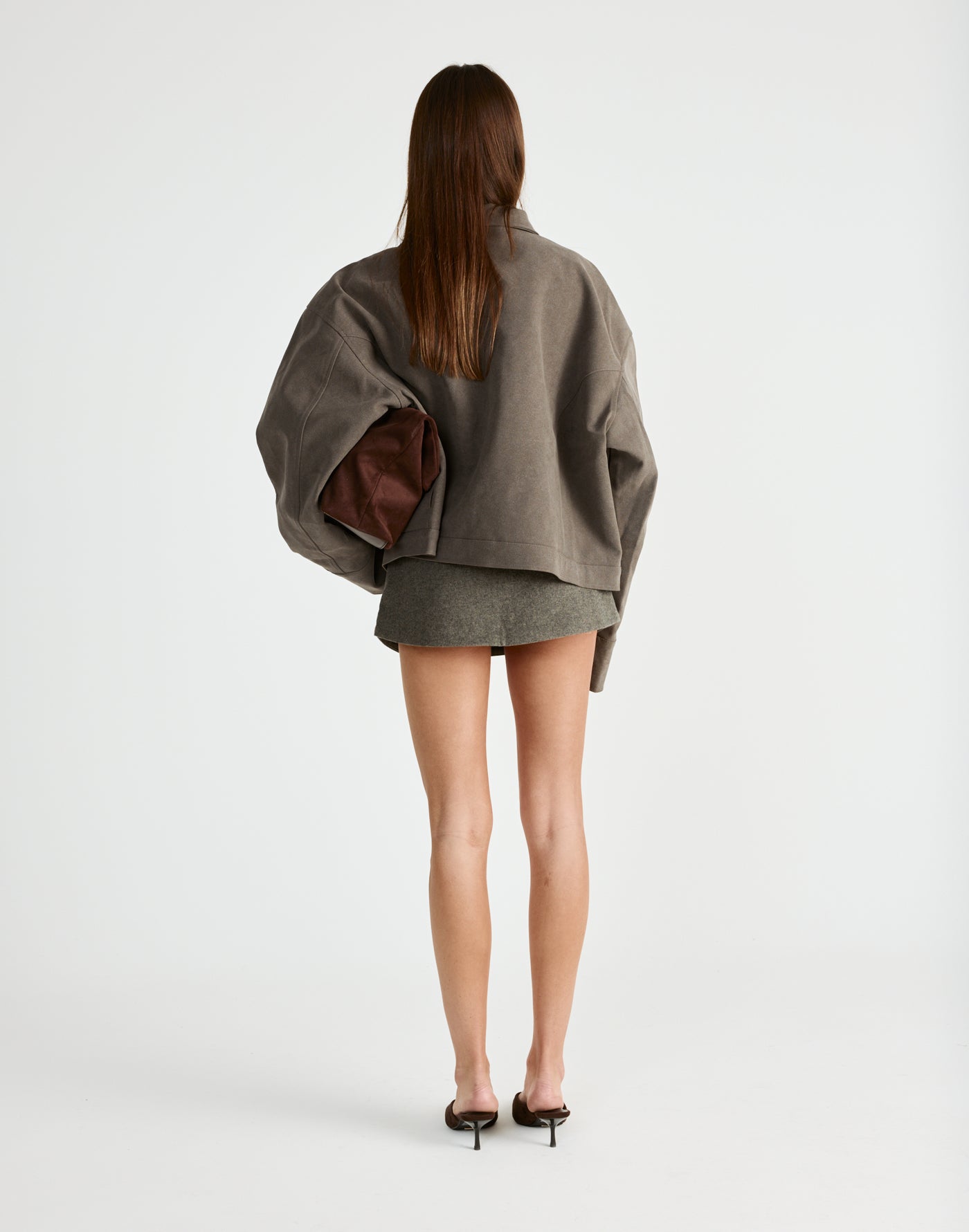 Domain Skort (Slate) | CHARCOAL Exclusive - - Women's Skort - Charcoal Clothing