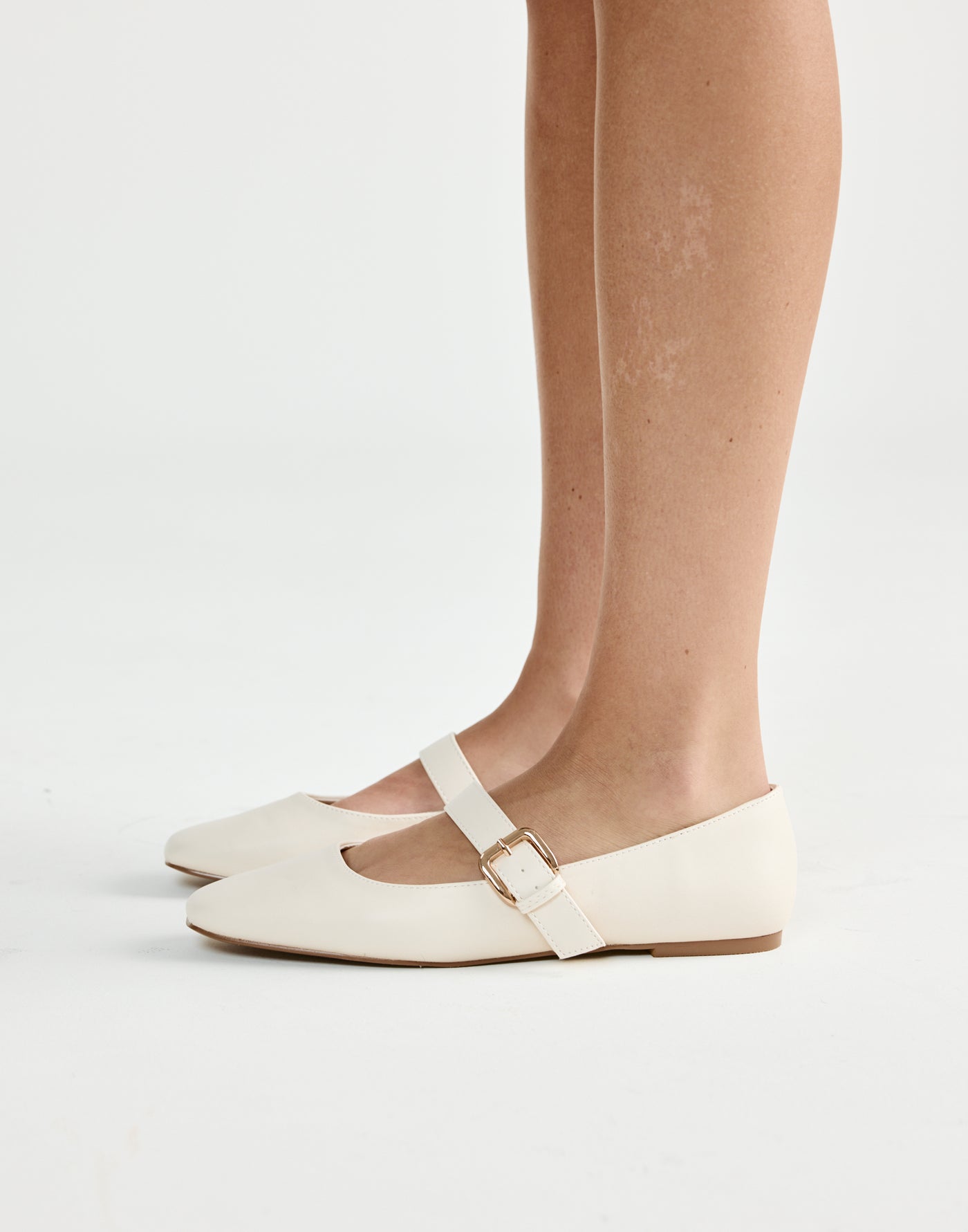 Fredia Flats (Bone) - By Billini - - Women's Shoes - Charcoal Clothing