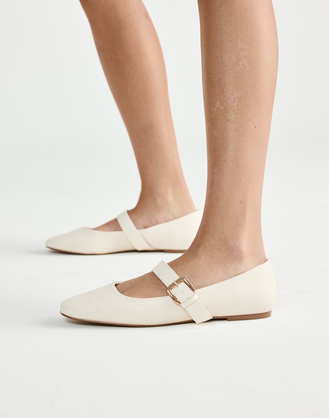 Fredia Flats (Bone) - By Billini - - Women's Shoes - Charcoal Clothing