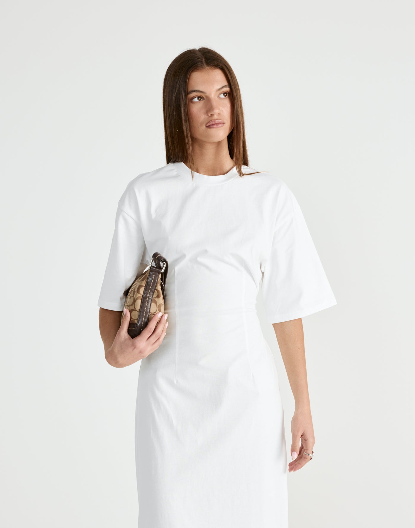 Echoes Maxi Dress (White) | CHARCOAL Exclusive - - Women's Dress - Charcoal Clothing