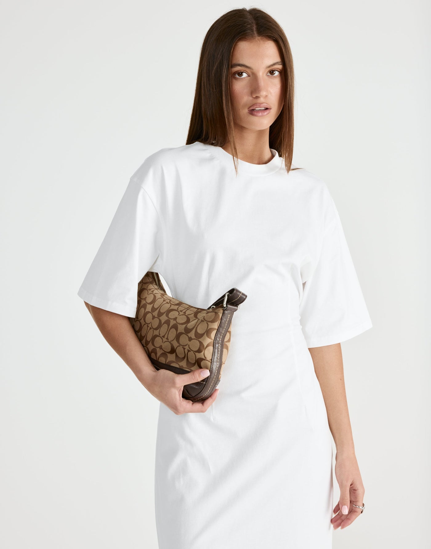 Echoes Maxi Dress (White) | CHARCOAL Exclusive - - Women's Dress - Charcoal Clothing