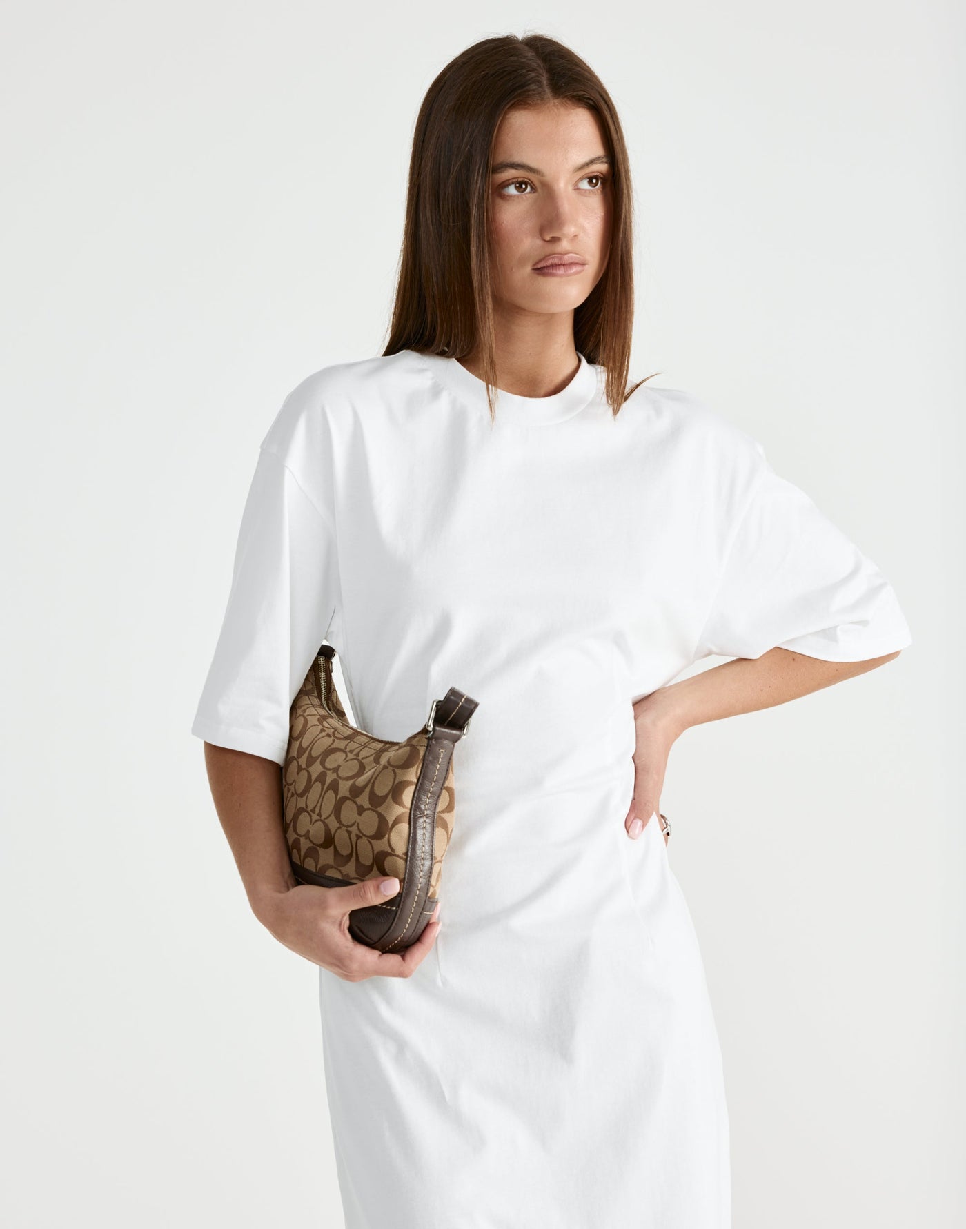 Echoes Maxi Dress (White) | CHARCOAL Exclusive - - Women's Dress - Charcoal Clothing