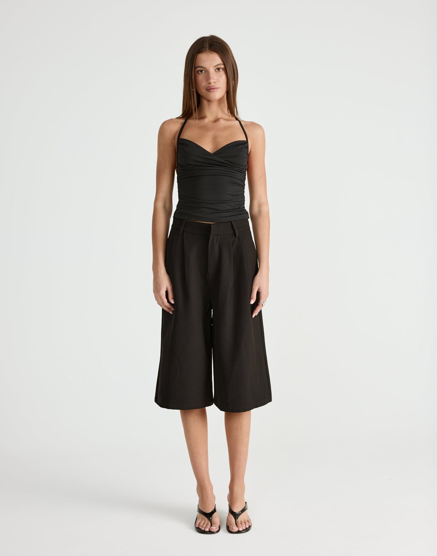 Sherah Top (Black) | CHARCOAL Exclusive - - Women's Top - Charcoal Clothing