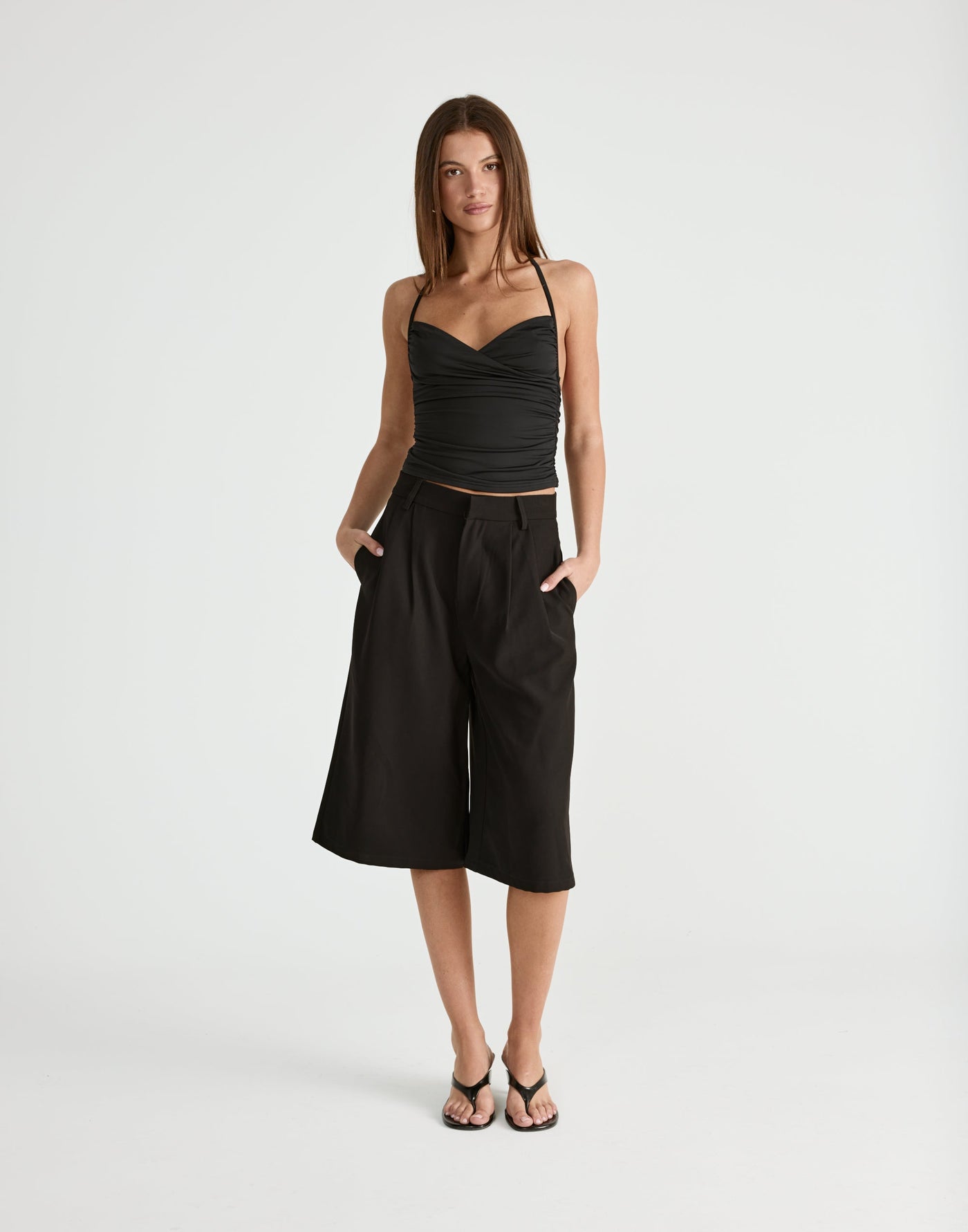 Sherah Top (Black) | CHARCOAL Exclusive - - Women's Top - Charcoal Clothing