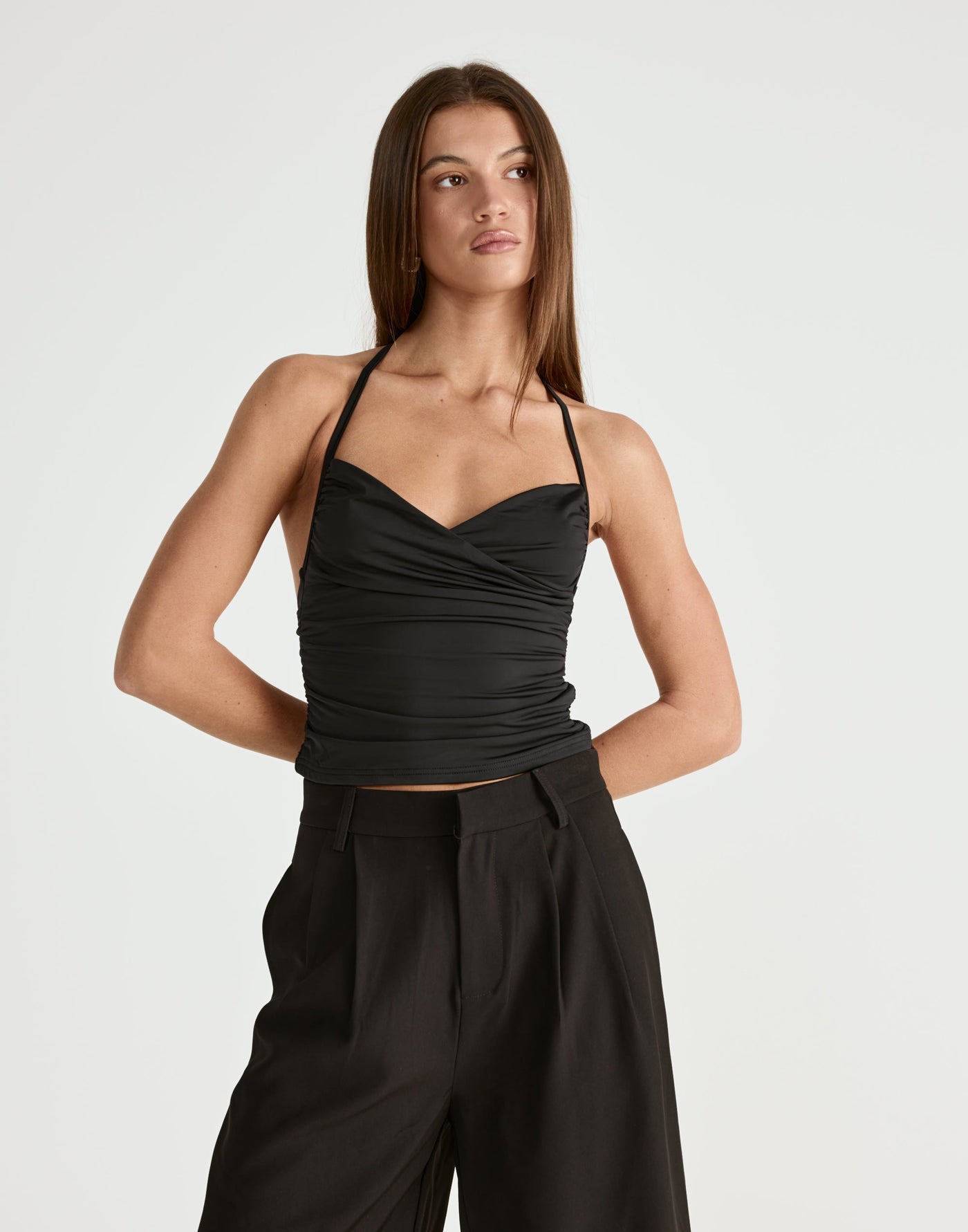 Sherah Top (Black) | CHARCOAL Exclusive - - Women's Top - Charcoal Clothing