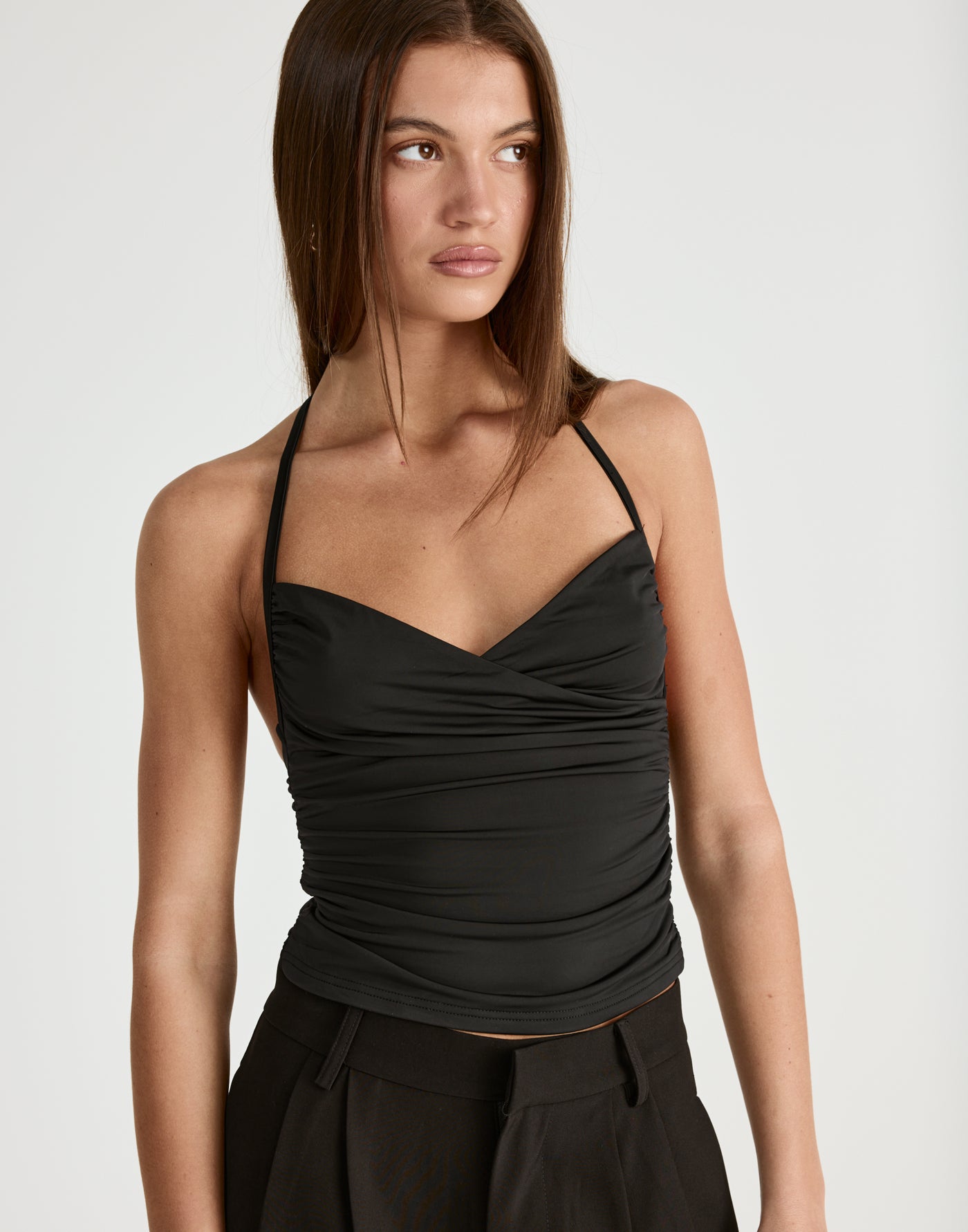 Sherah Top (Black) | CHARCOAL Exclusive - - Women's Top - Charcoal Clothing