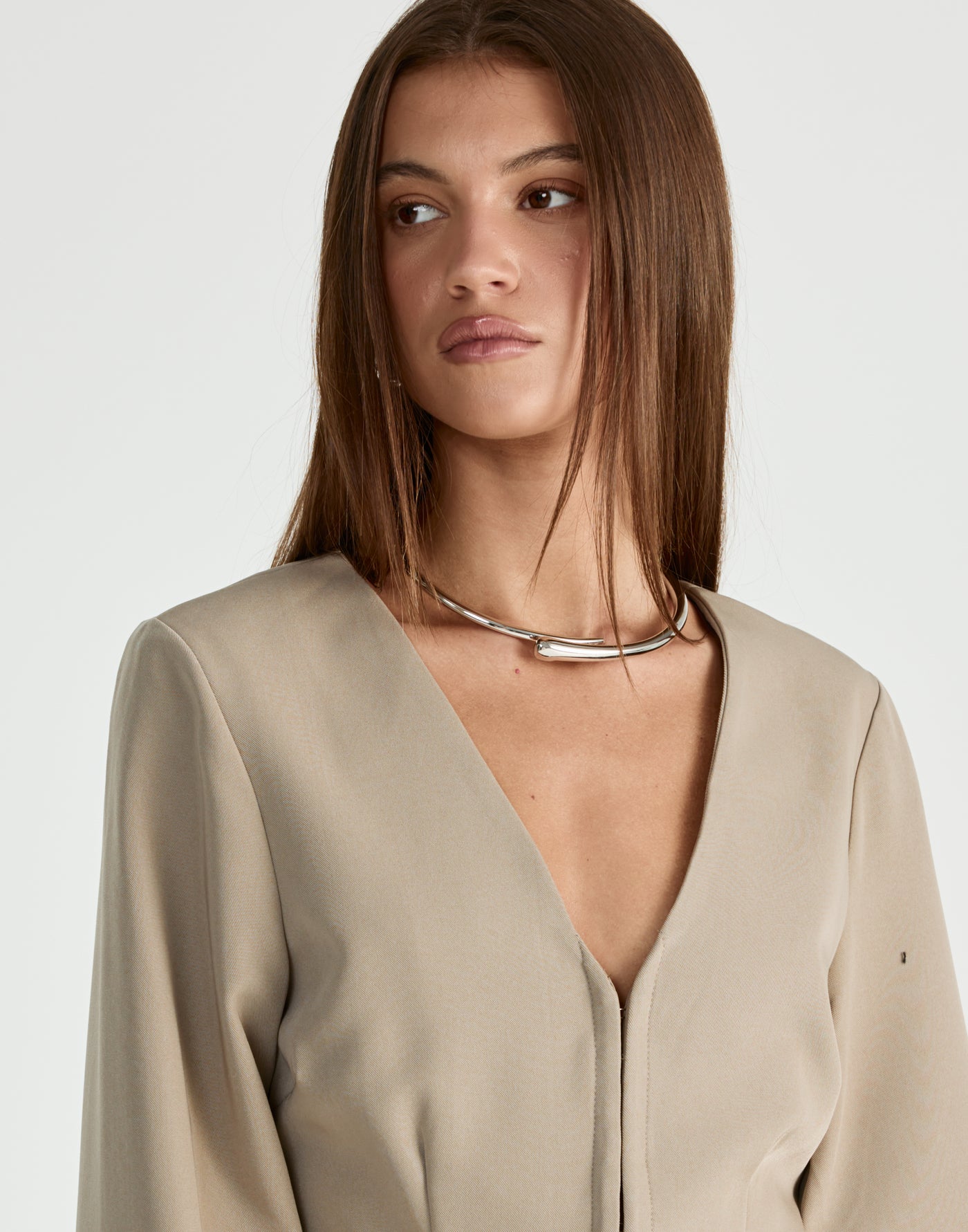 Celestine Necklace (Silver) - - Women's Accessories - Charcoal Clothing