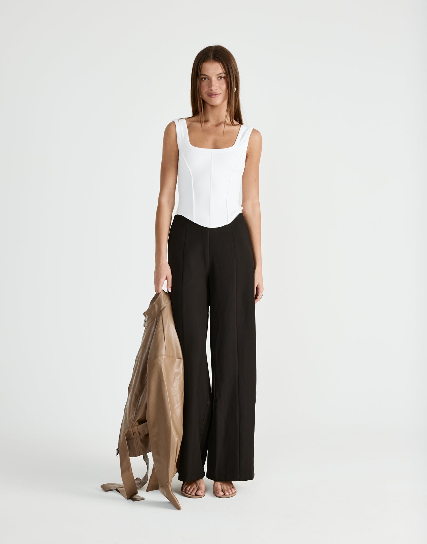 Voyage Top (White) | CHARCOAL Exclusive - - Women's Top - Charcoal Clothing