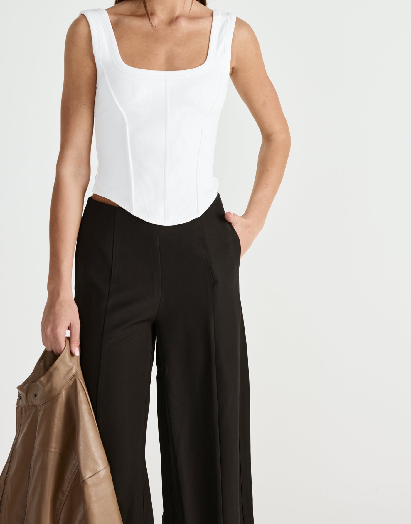 Voyage Top (White) | CHARCOAL Exclusive - - Women's Top - Charcoal Clothing