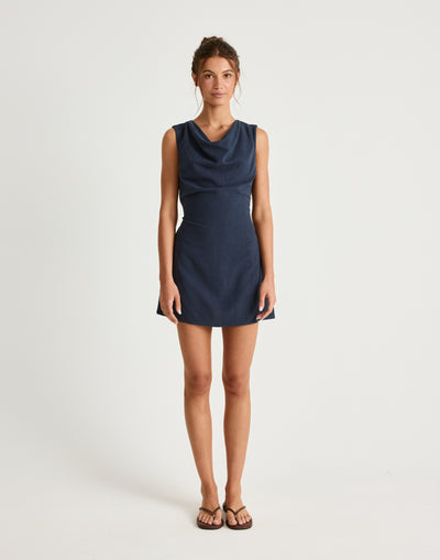  - Women's Dress - Charcoal Clothing