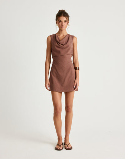  - Women's Dress - Charcoal Clothing