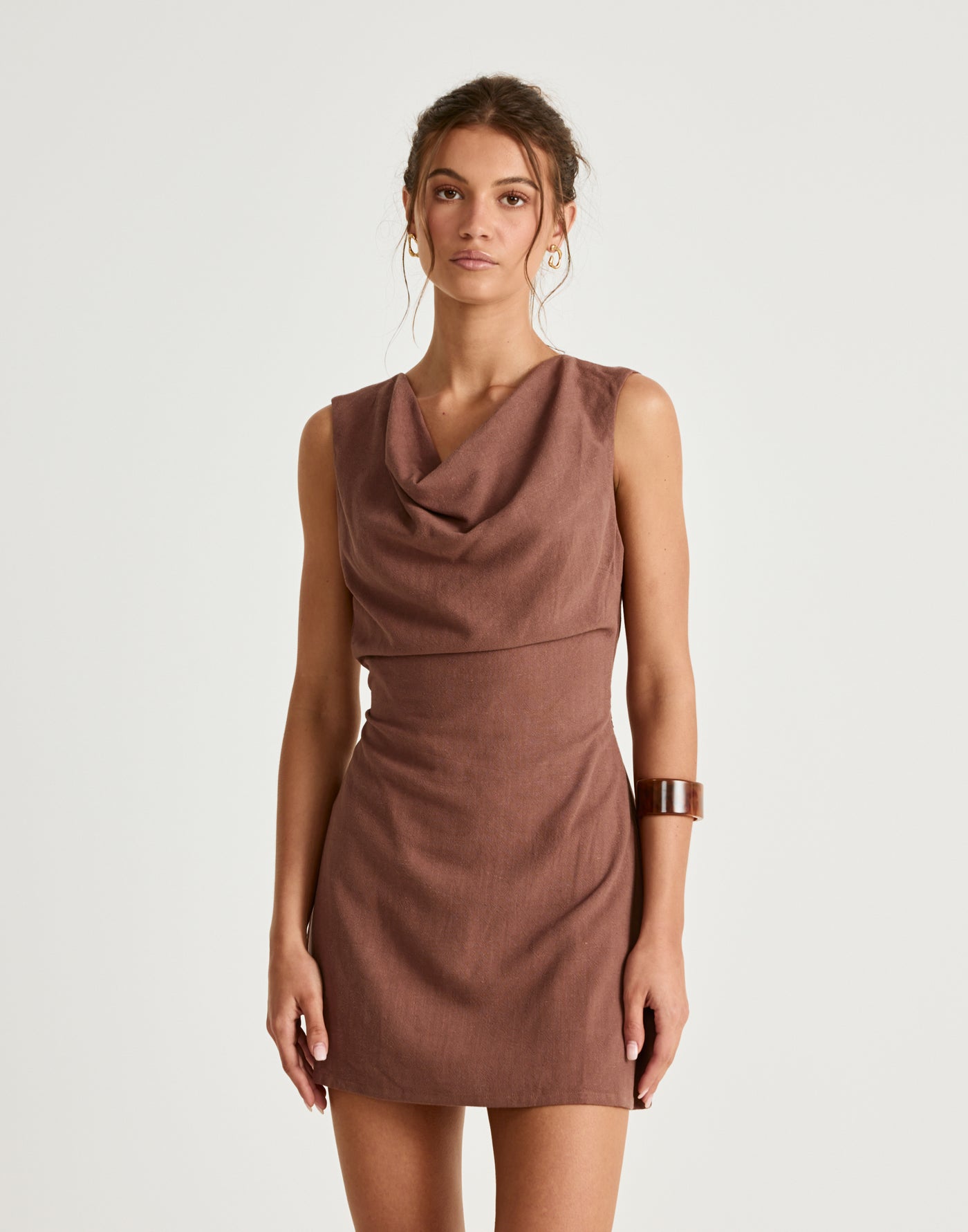  - Women's Dress - Charcoal Clothing