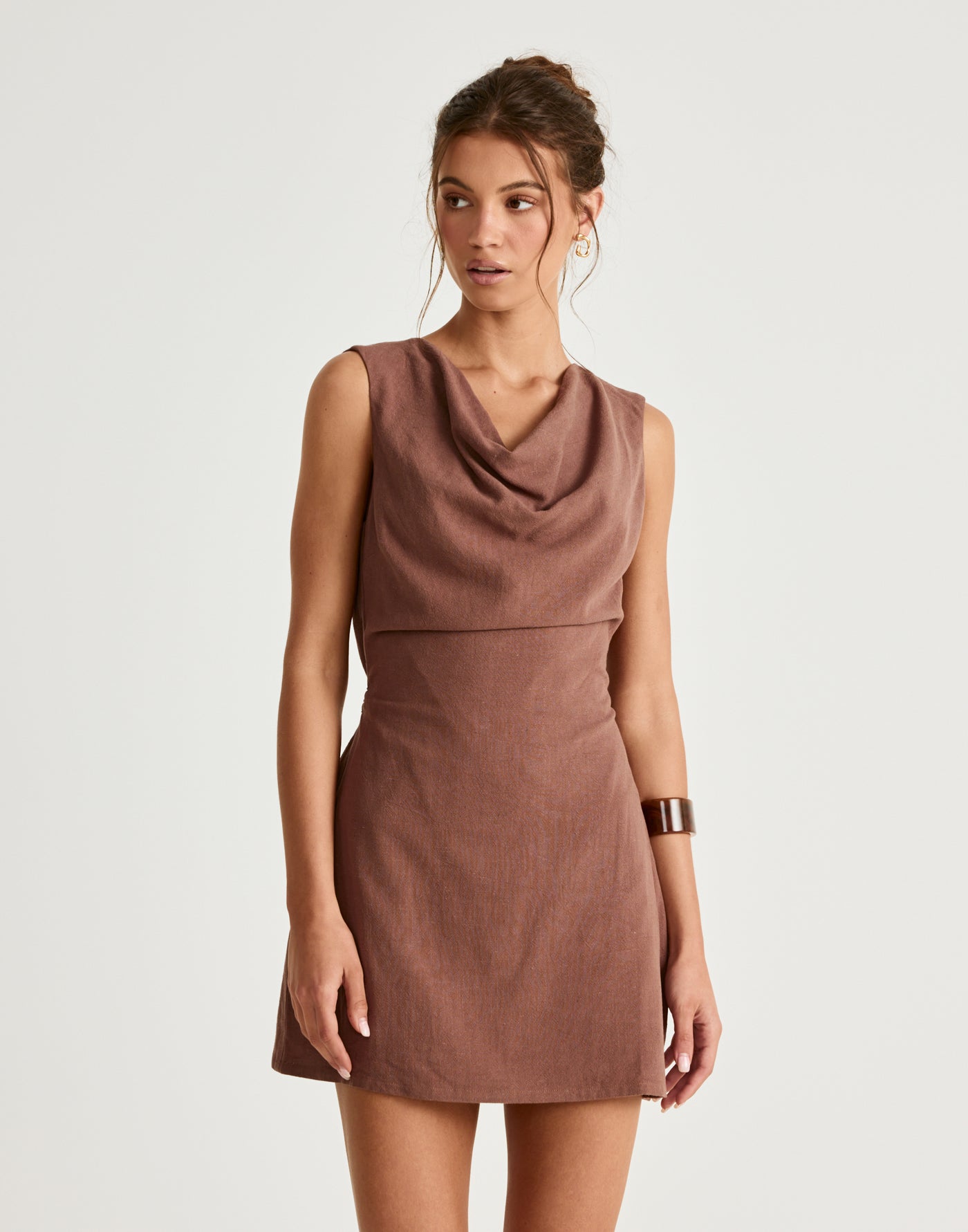  - Women's Dress - Charcoal Clothing
