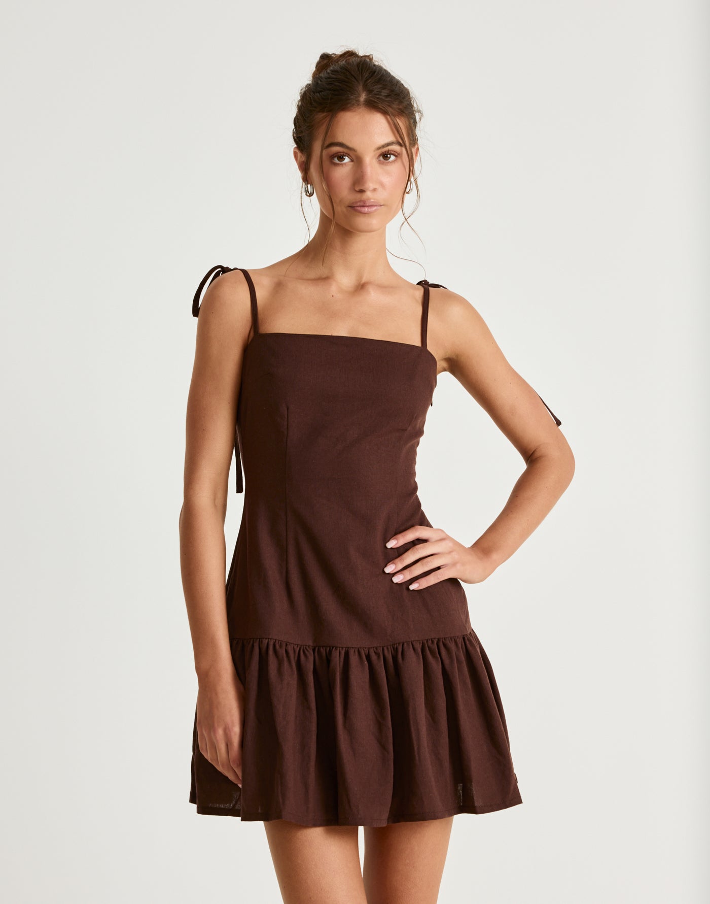  - Women's Dress - Charcoal Clothing